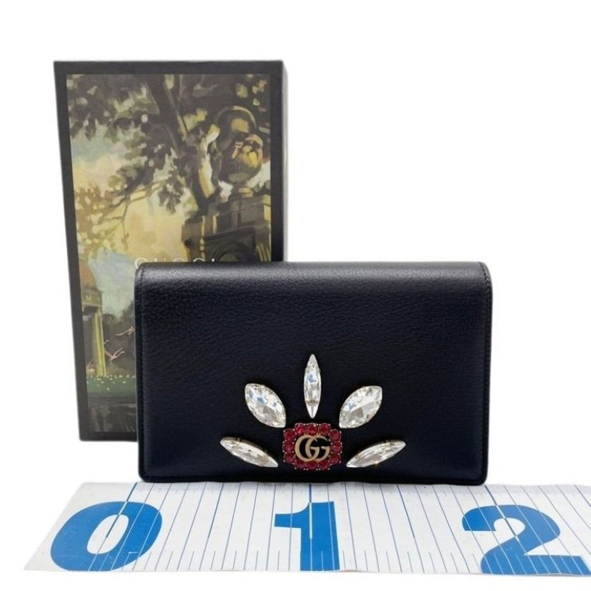 Gucci Black Leather Shoulder Bag (Pre-Owned)