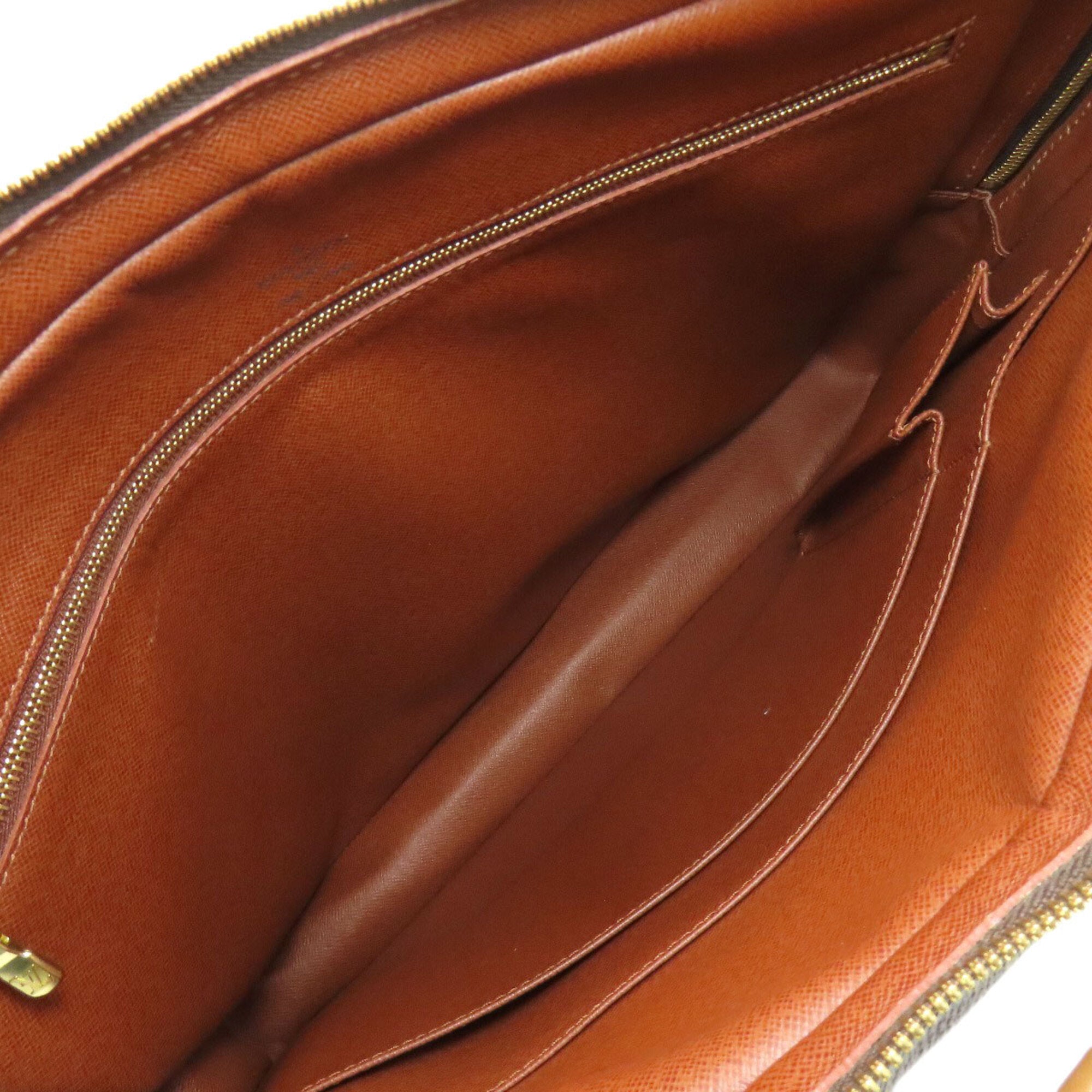 Louis Vuitton Brown Monogram Monogram Canvas Briefcase (Pre-Owned)