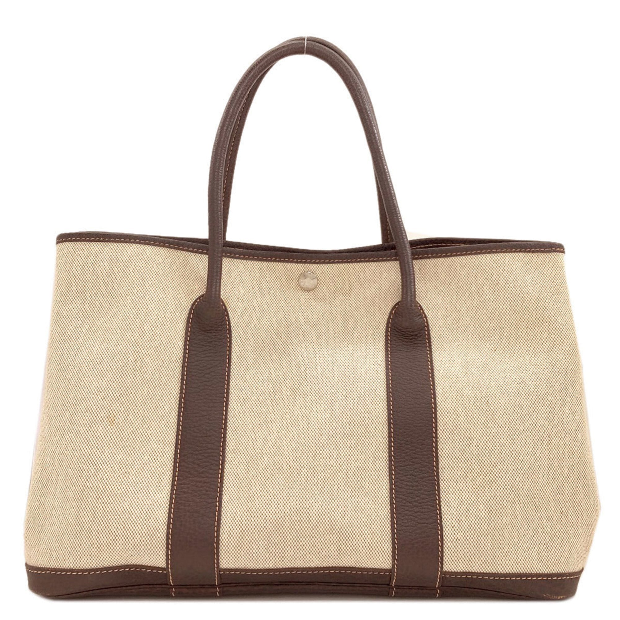 Hermes Marron Toile H Tote Bag (Pre-Owned)