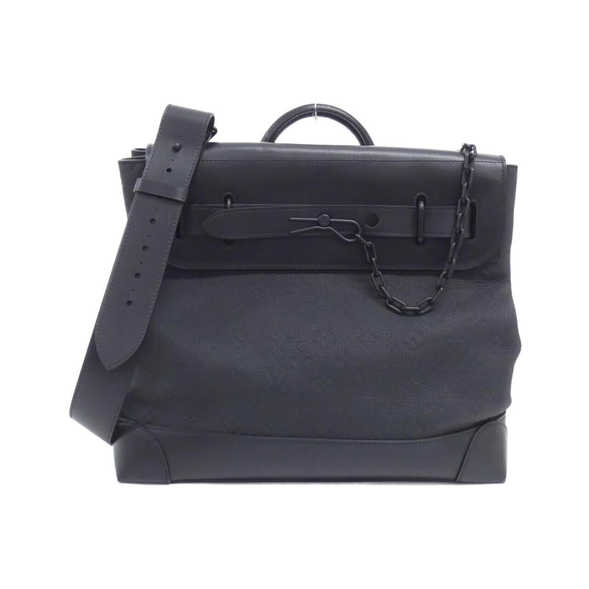 Louis Vuitton Taurillon Black Leather Handbag (Pre-Owned)