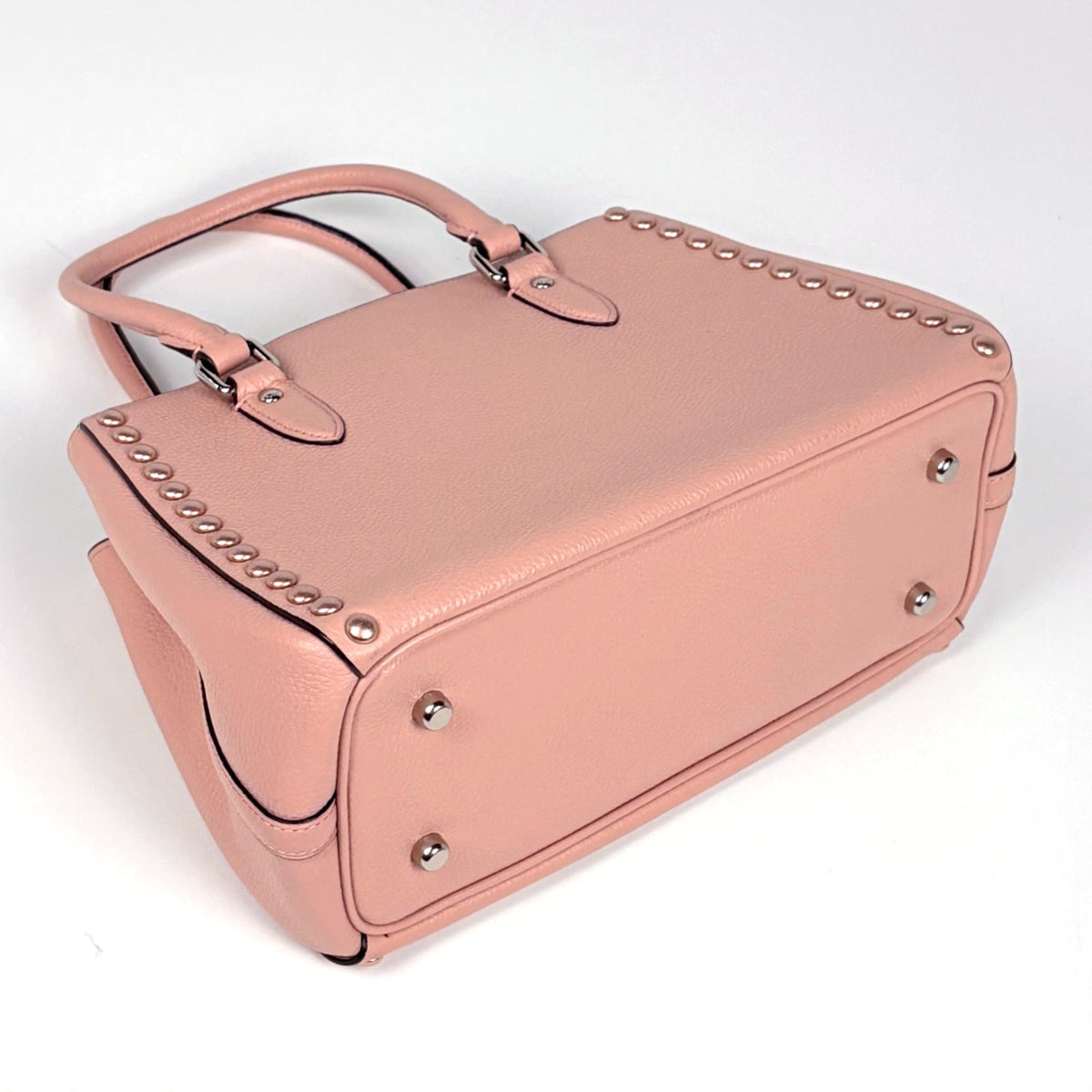 Coach Pink Leather Handbag (Pre-Owned)