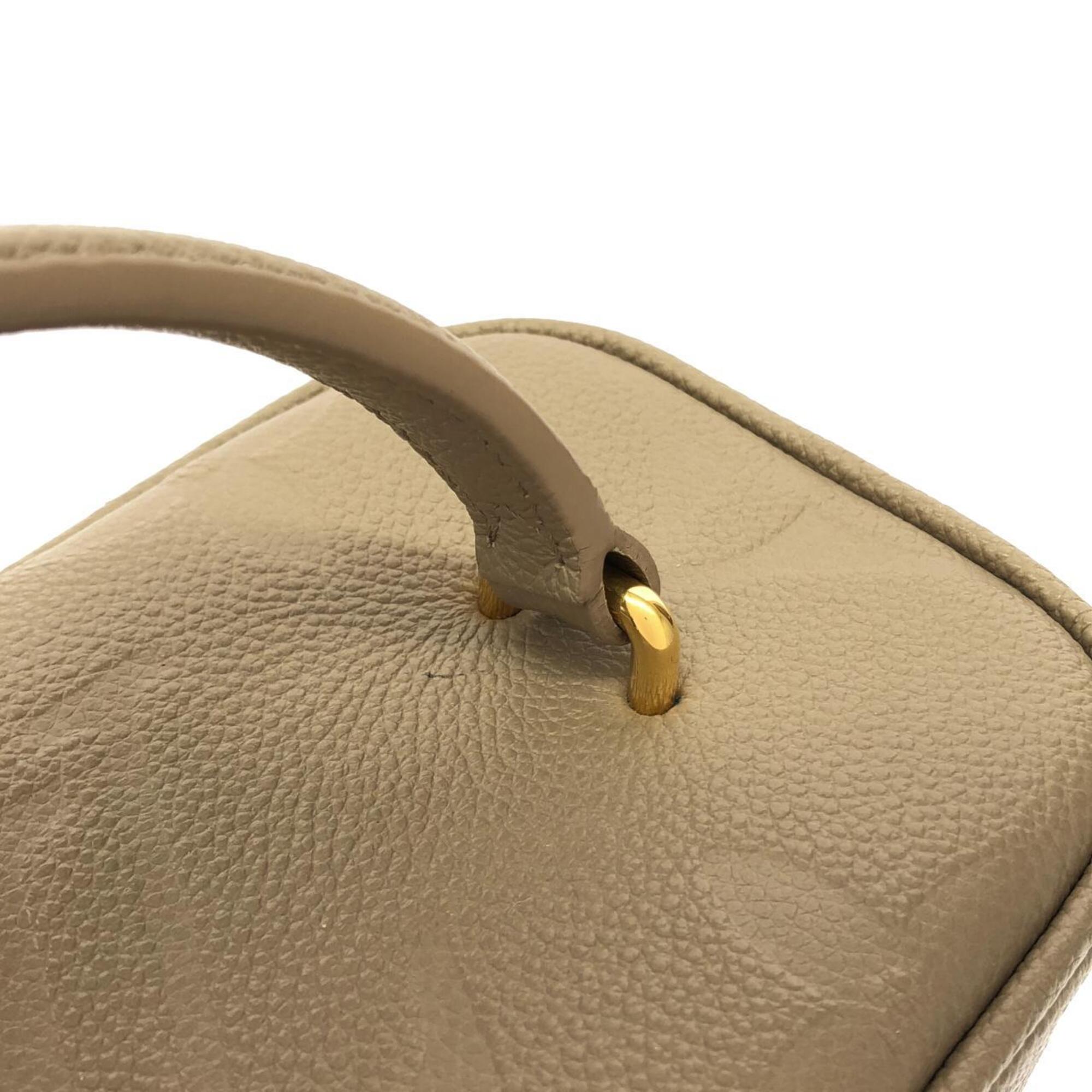 Louis Vuitton Tourterelle Leather Handbag (Pre-Owned)