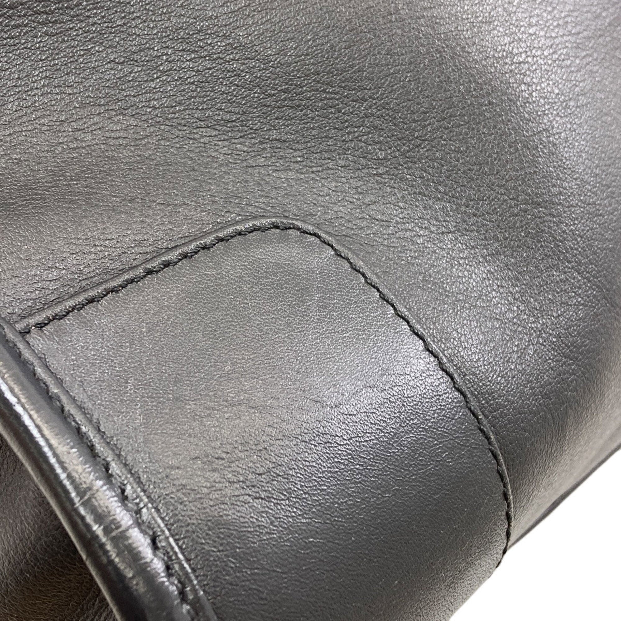 Loewe Black Leather Handbag (Pre-Owned)