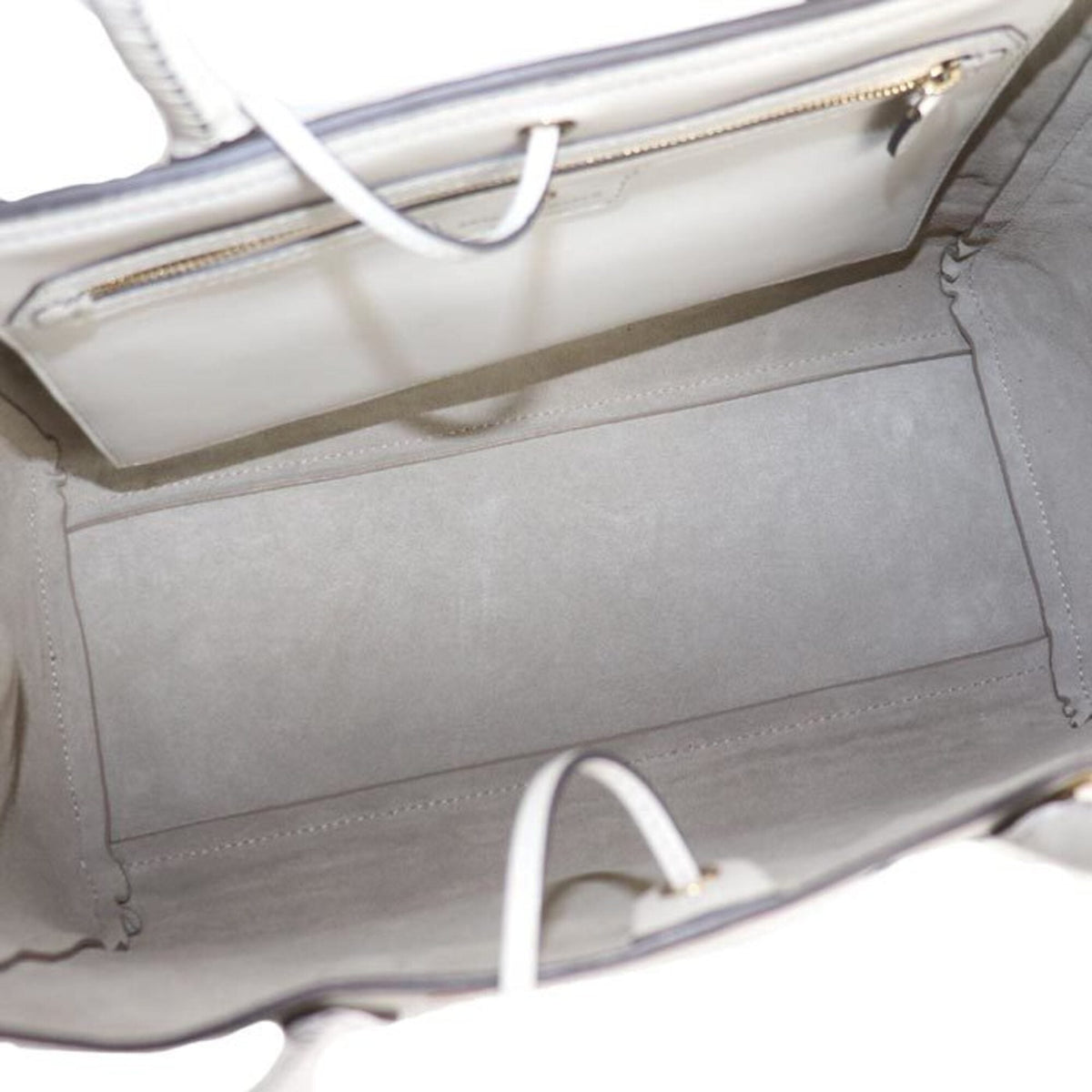 Anya Hindmarch Multi-Color White Leather Tote Bag (Pre-Owned)
