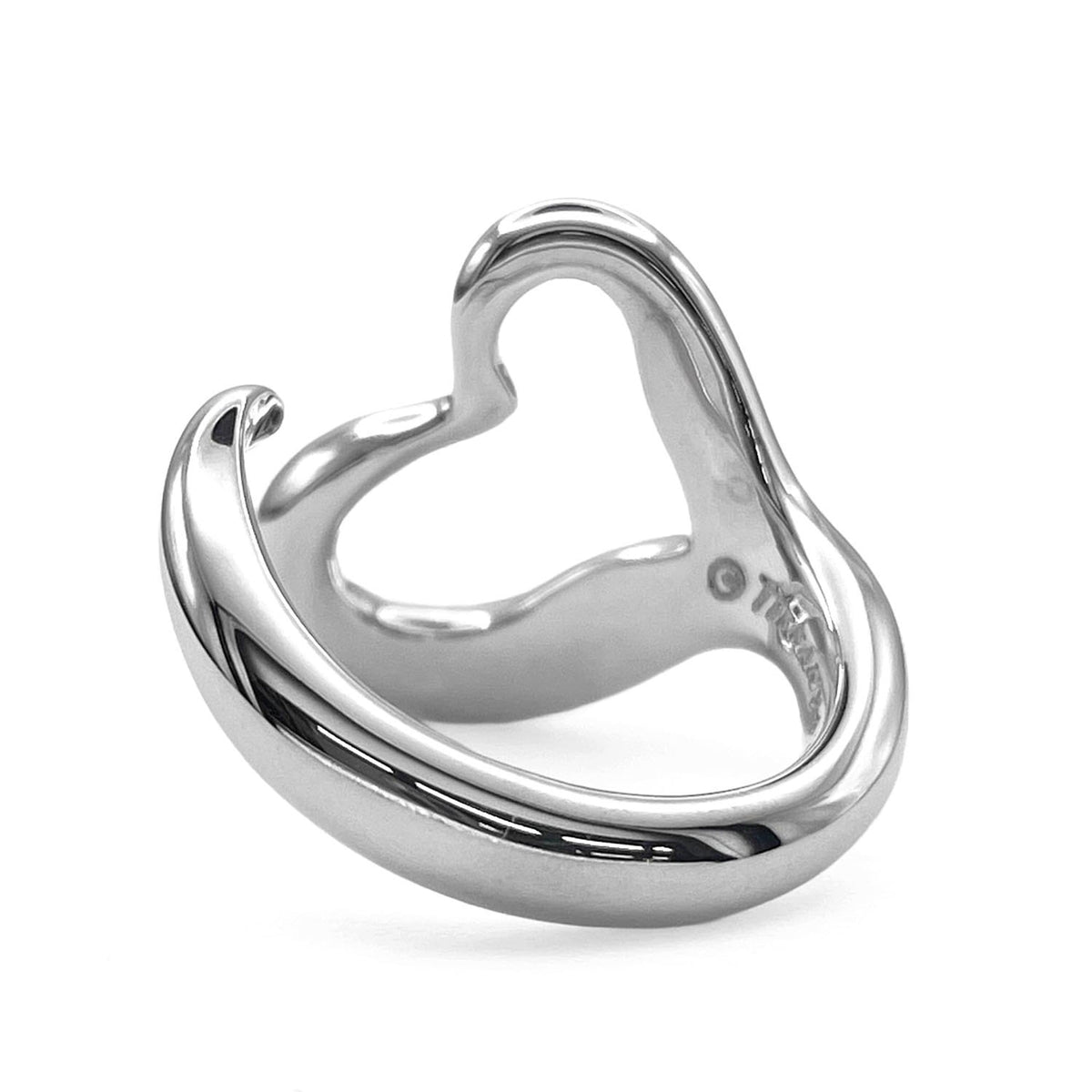 Tiffany Silver Silver 925 Band Ring (Pre-Owned)