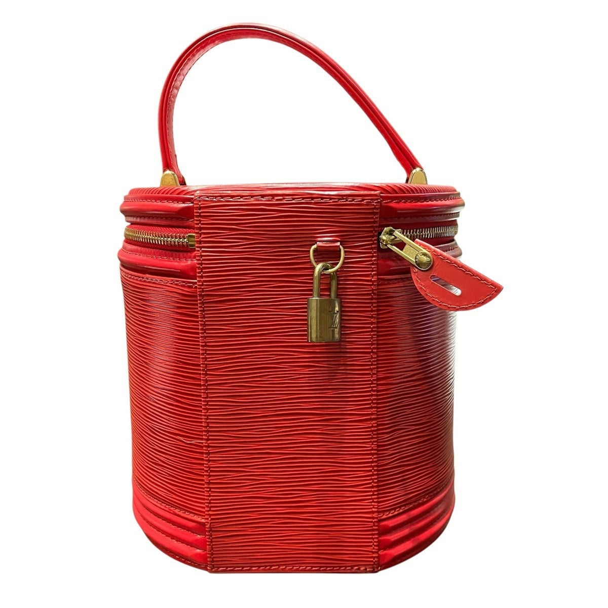 Louis Vuitton Epi Red Color Epi Leather Handbag (Pre-Owned)