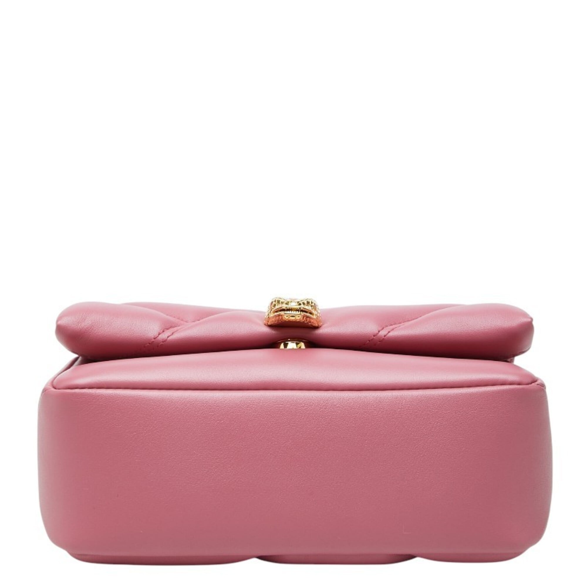 Bvlgari Pink Leather Handbag (Pre-Owned)