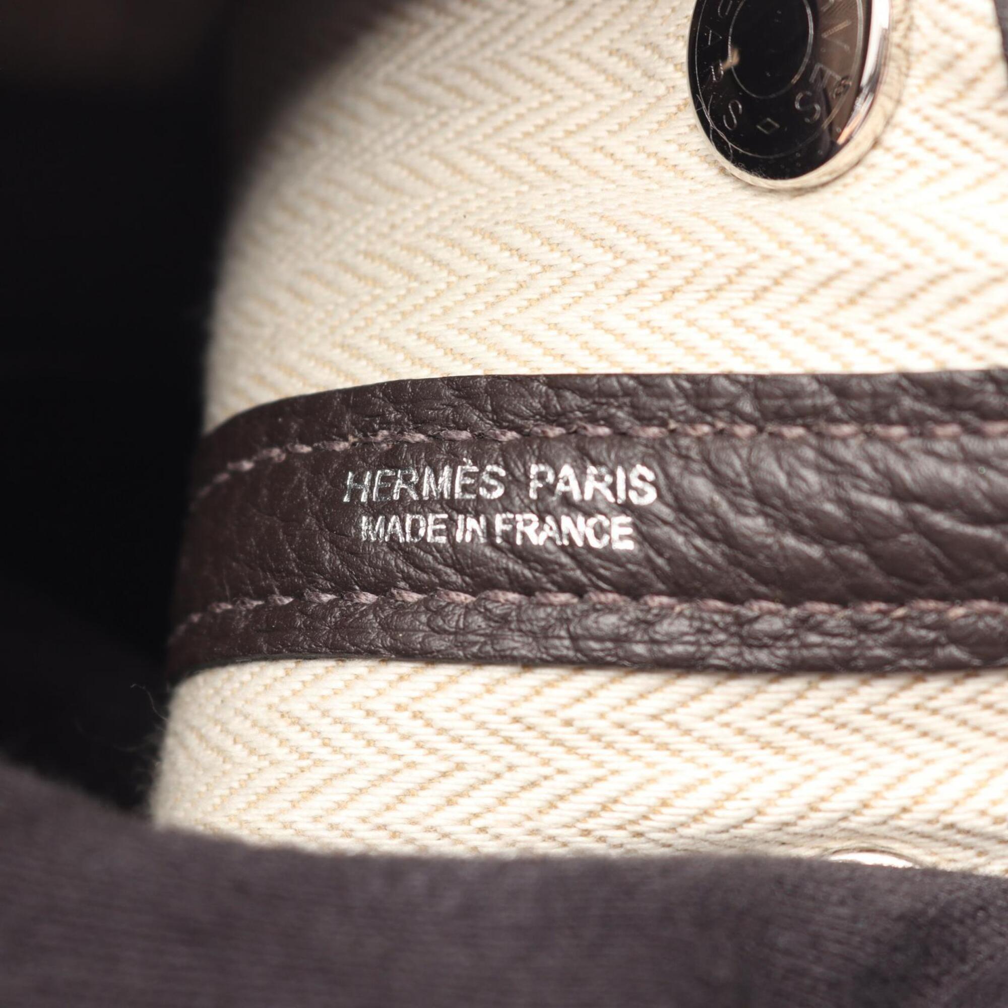 Hermes Brown Negonda Leather Handbag (Pre-Owned)