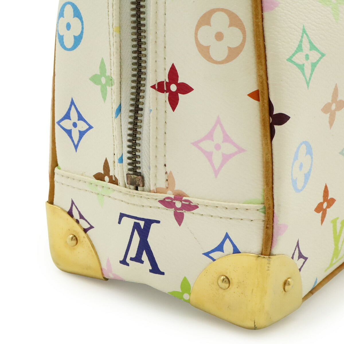 Louis Vuitton Monogram Multicolore Blanc Monogram Handbag (Pre-Owned)