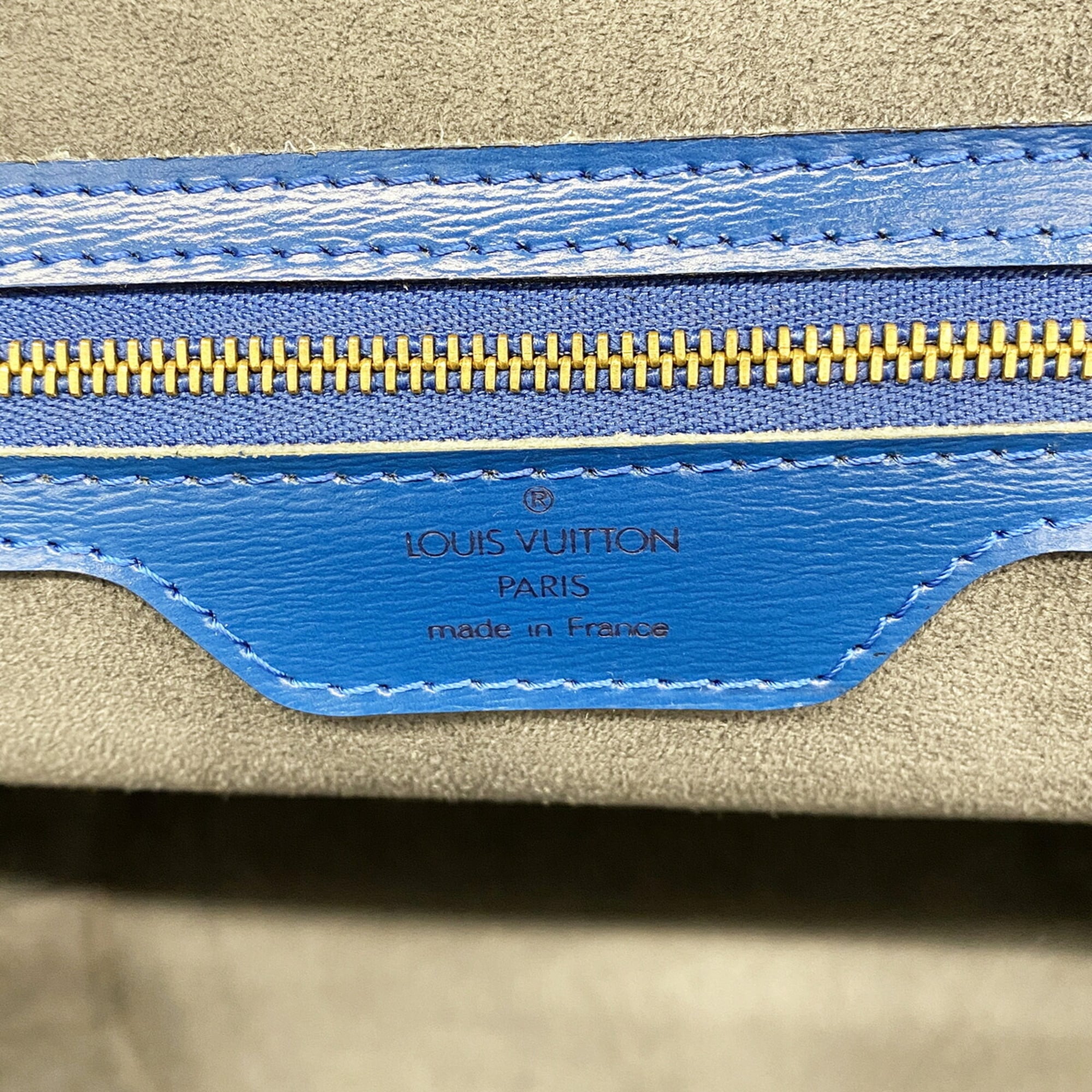 Louis Vuitton Toledo Blue Shoulder Bag (Pre-Owned)