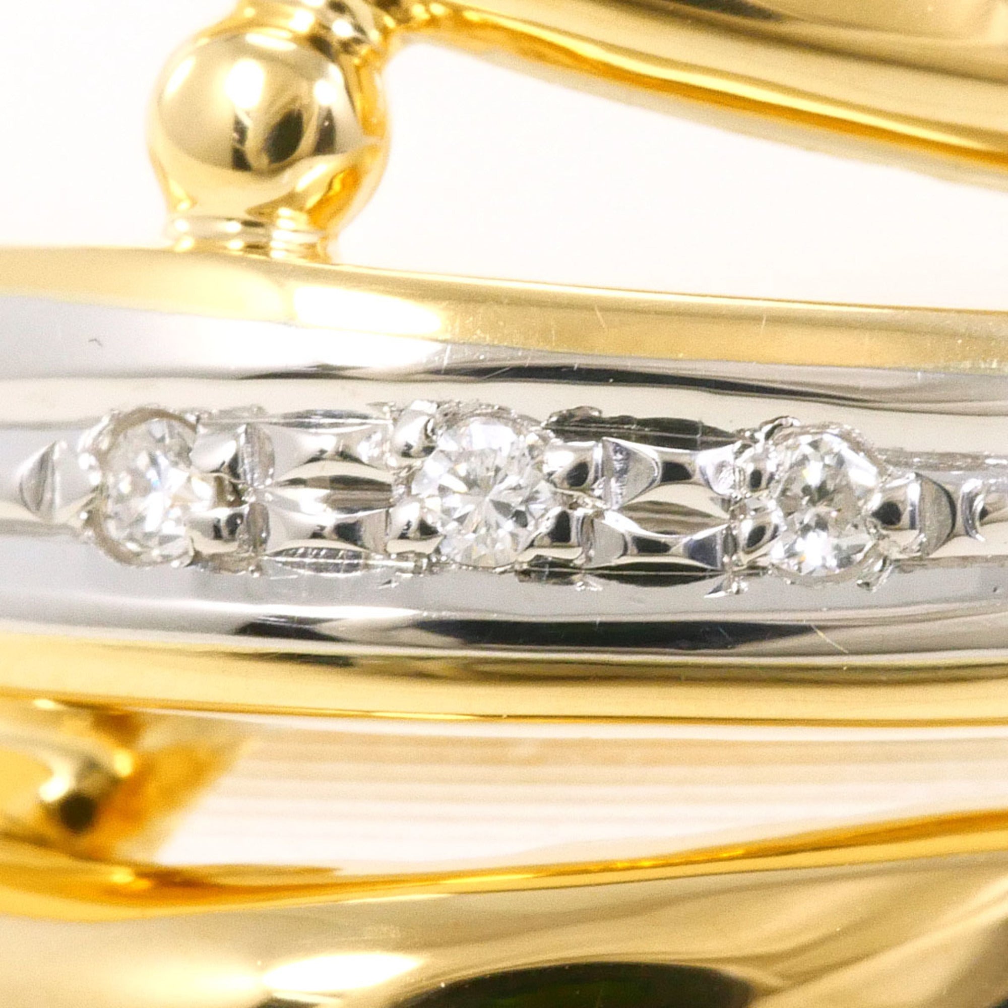 Unbranded Platinum Yellow Gold Yellow Gold (18K) Platinum 900 Band Ring (Pre-Owned)