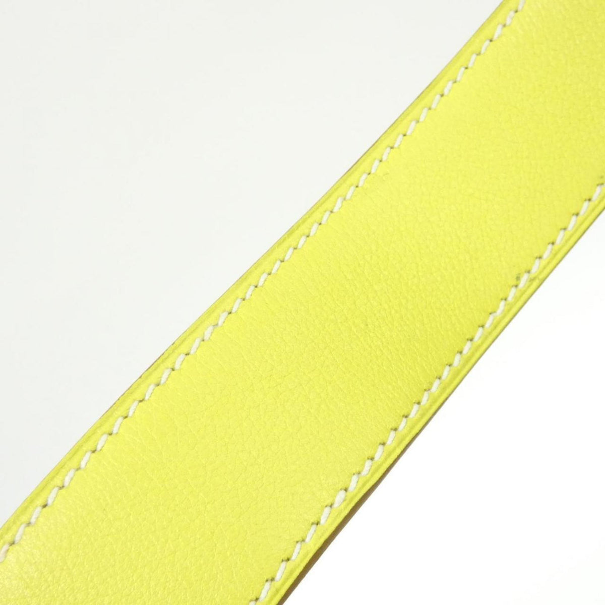 Hermes Lime Yellow Swift Leather Shoulder Bag (Pre-Owned)