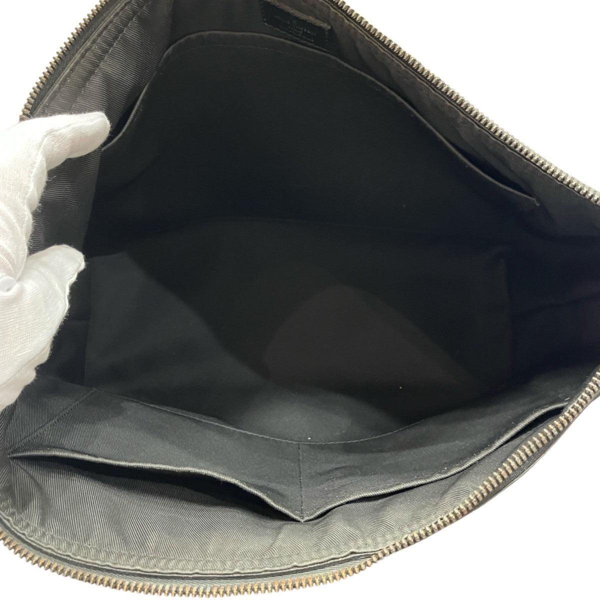 Louis Vuitton Gray Monogram Eclipse Monogram Eclipse Messenger Bag Shoulder Bag (Pre-Owned)