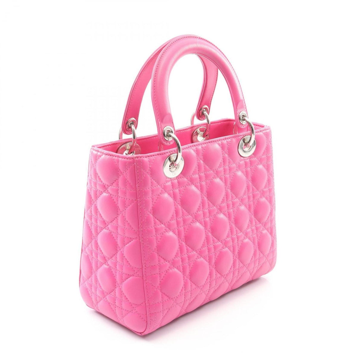 Christian Dior Pink Leather Handbag (Pre-Owned)