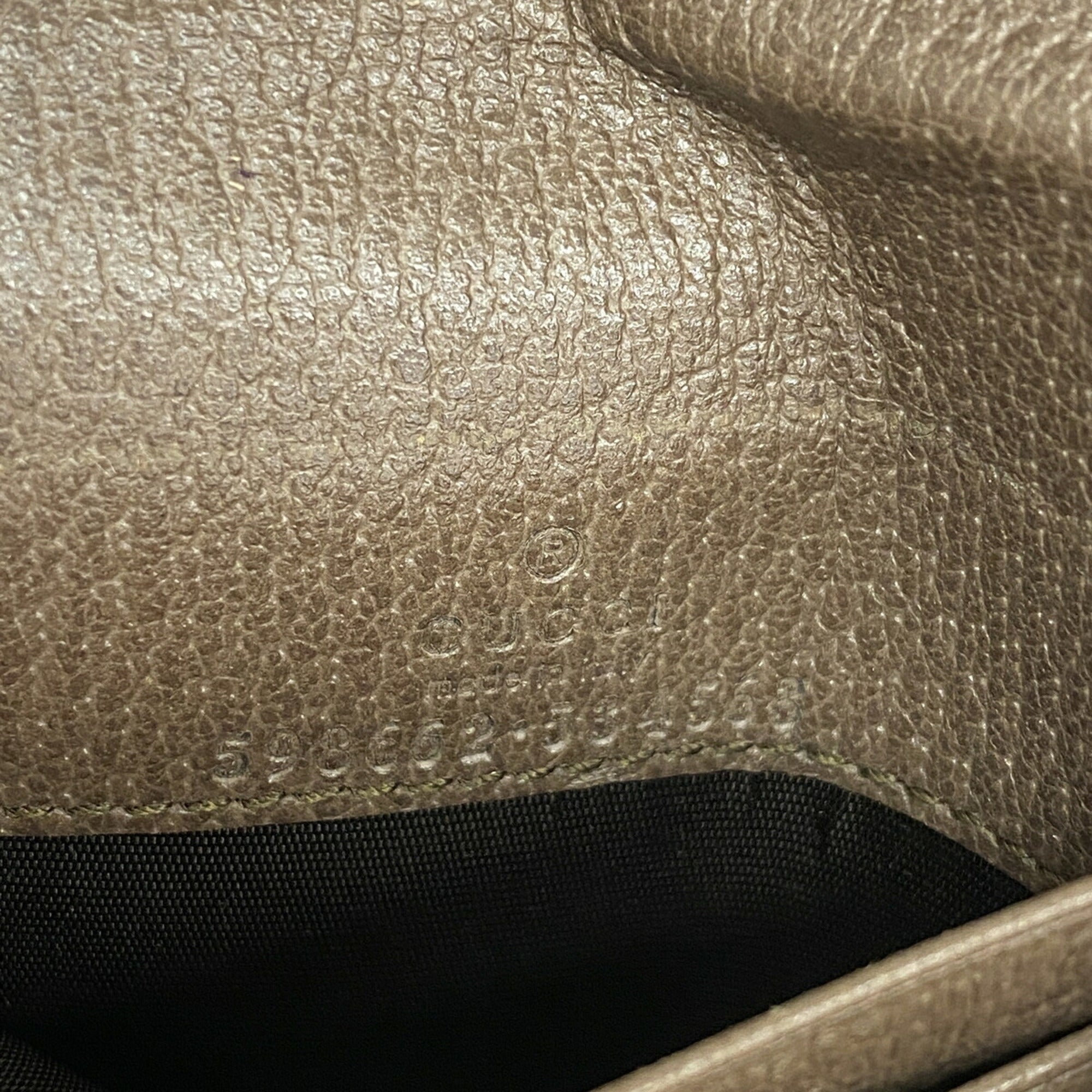 Gucci Brown Pvc Wallet (Bi-Fold) (Pre-Owned)