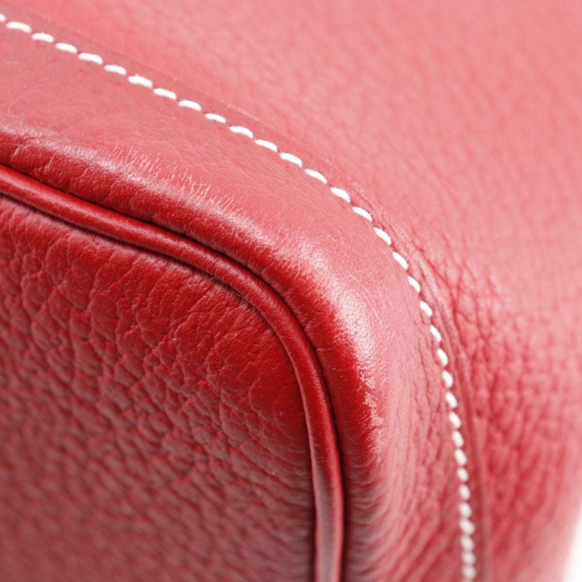 Hermes Red Color Negonda Leather Tote Bag (Pre-Owned)