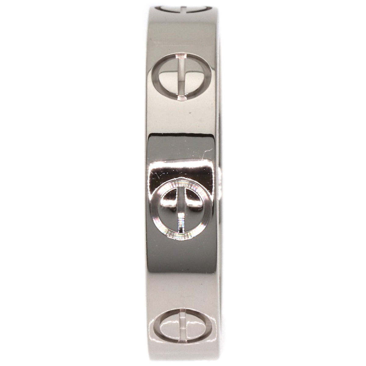 Cartier White Gold White Gold (18K) Band Ring (Pre-Owned)