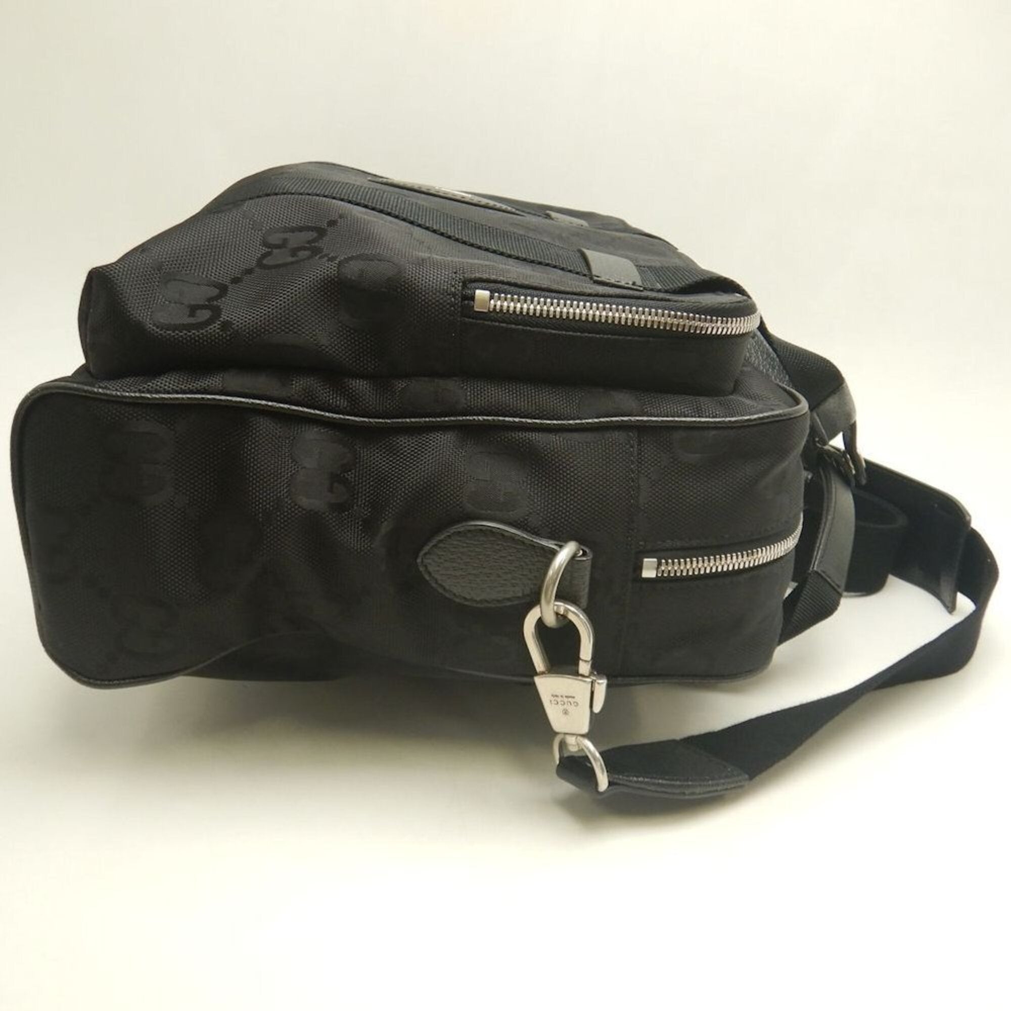 Gucci Black Nylon Canvas Briefcase (Pre-Owned)