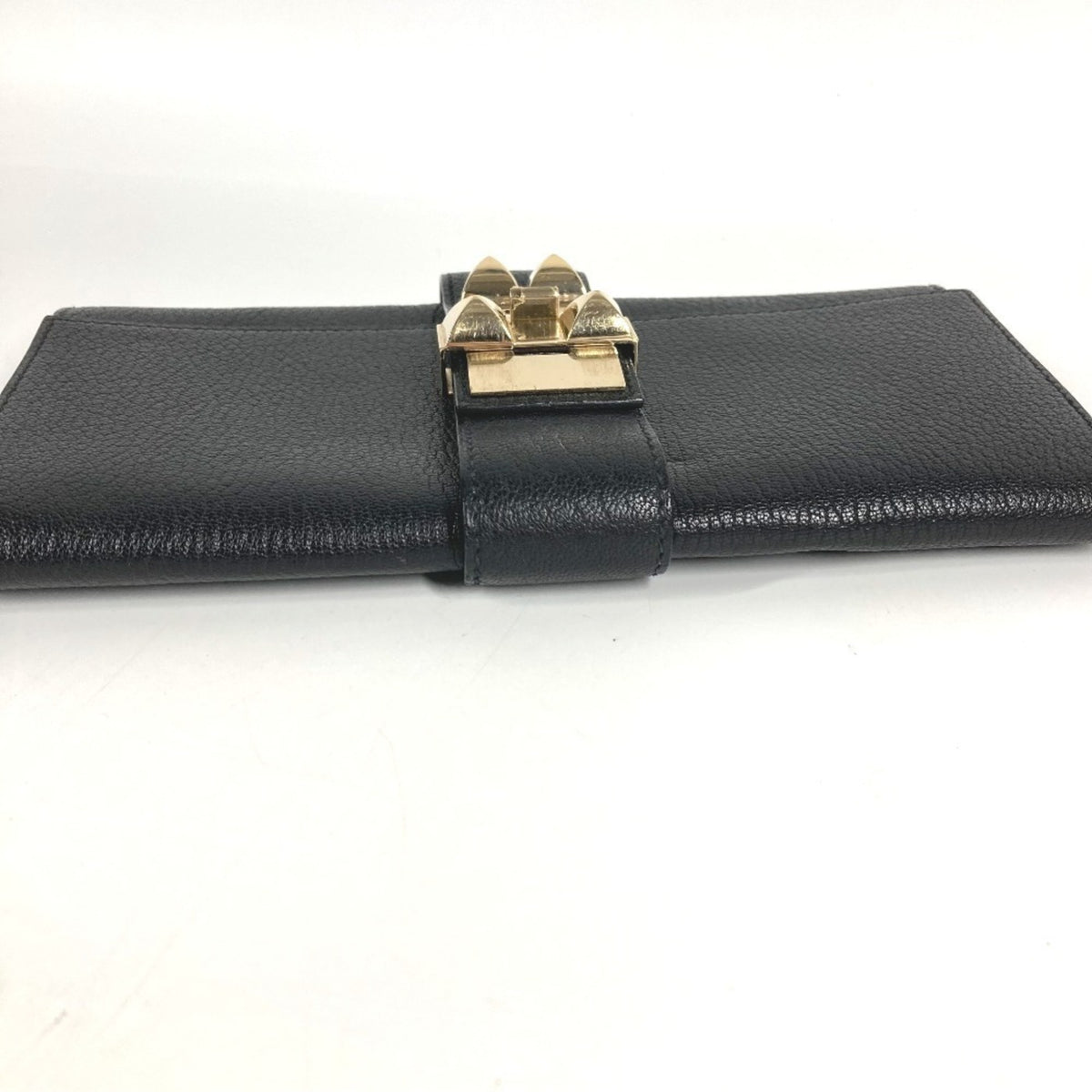 Hermes Black Leather Clutch Bag Pochette (Pre-Owned)