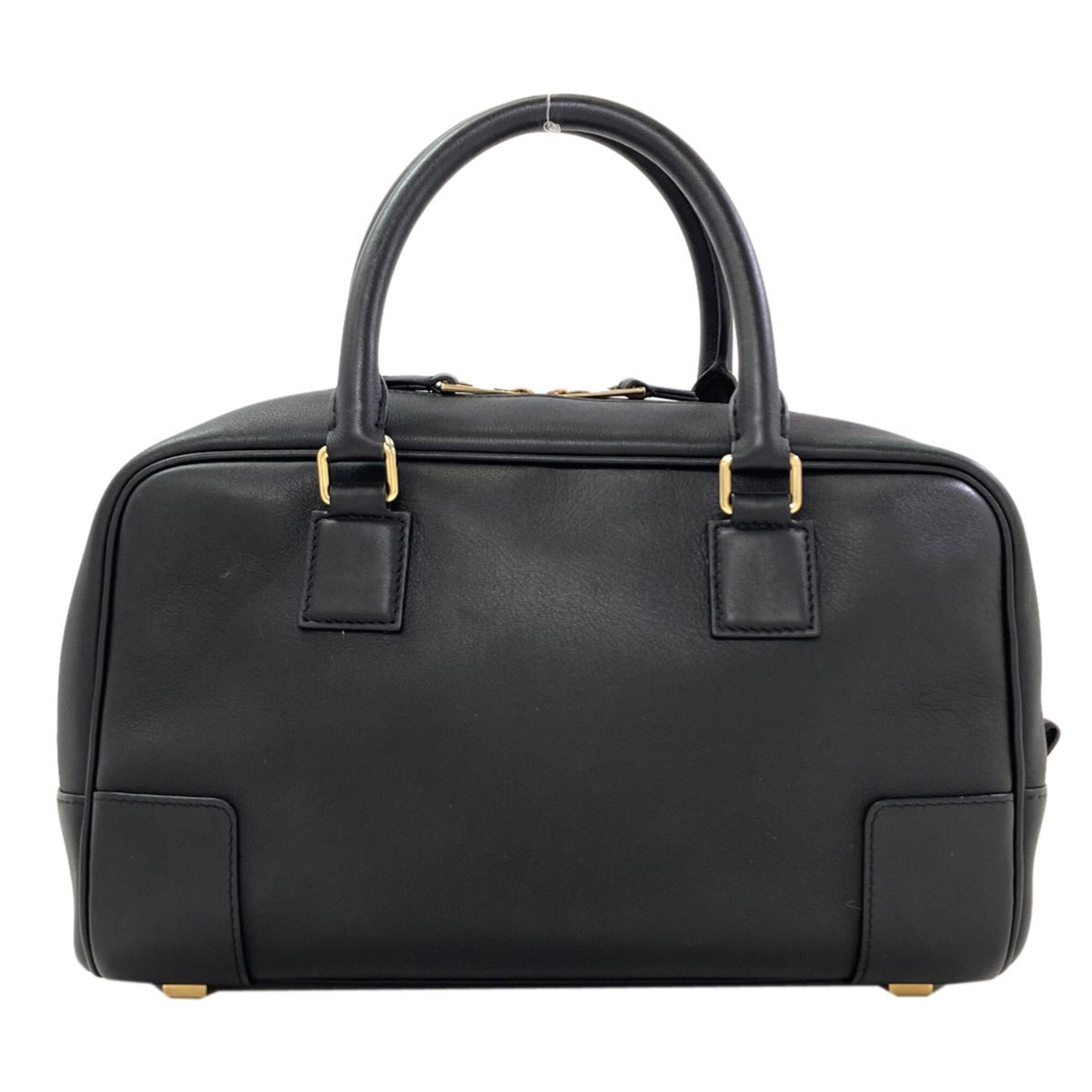 Loewe Amazona Black Canvas Handbag (Pre-Owned)