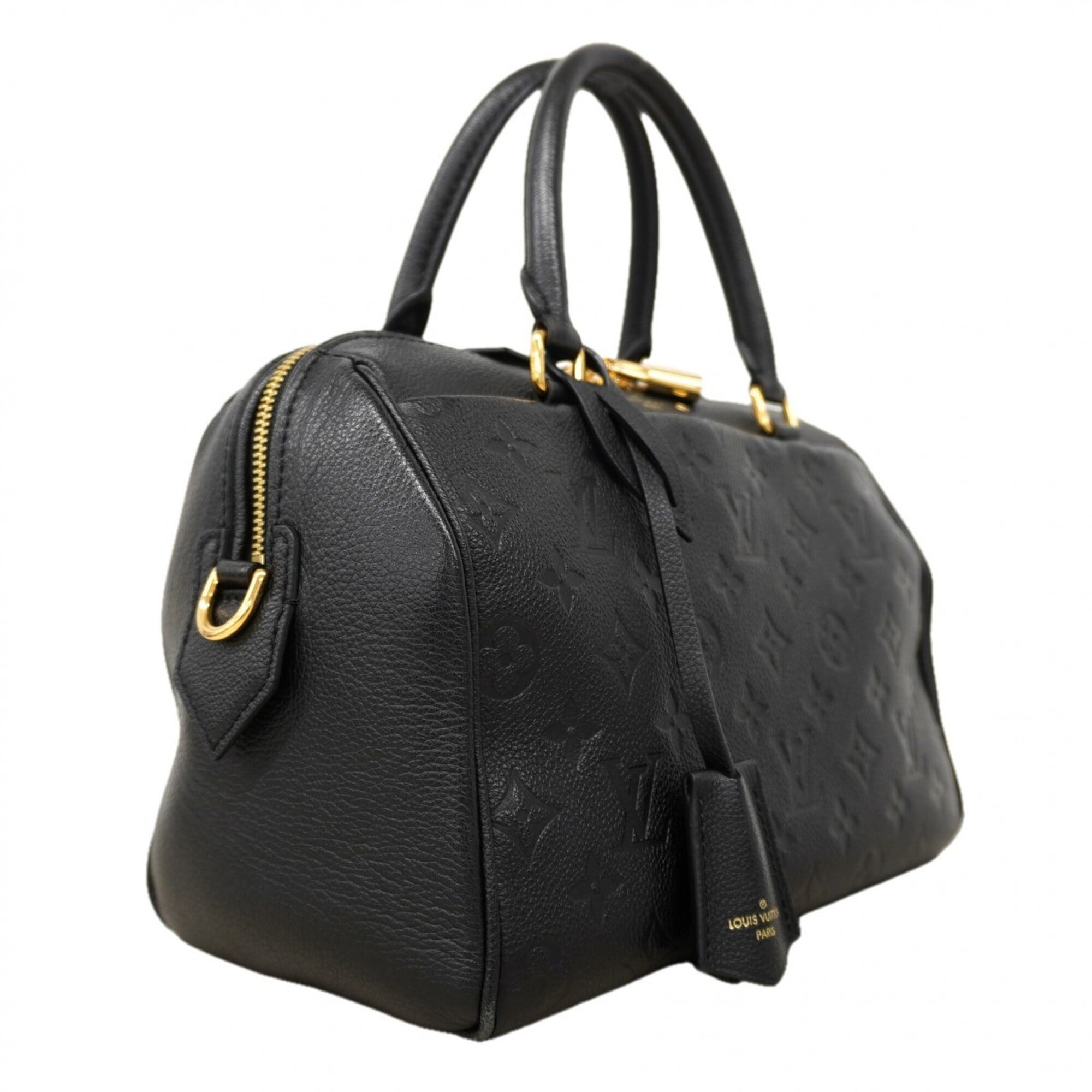 Louis Vuitton Noir Handbag (Pre-Owned)
