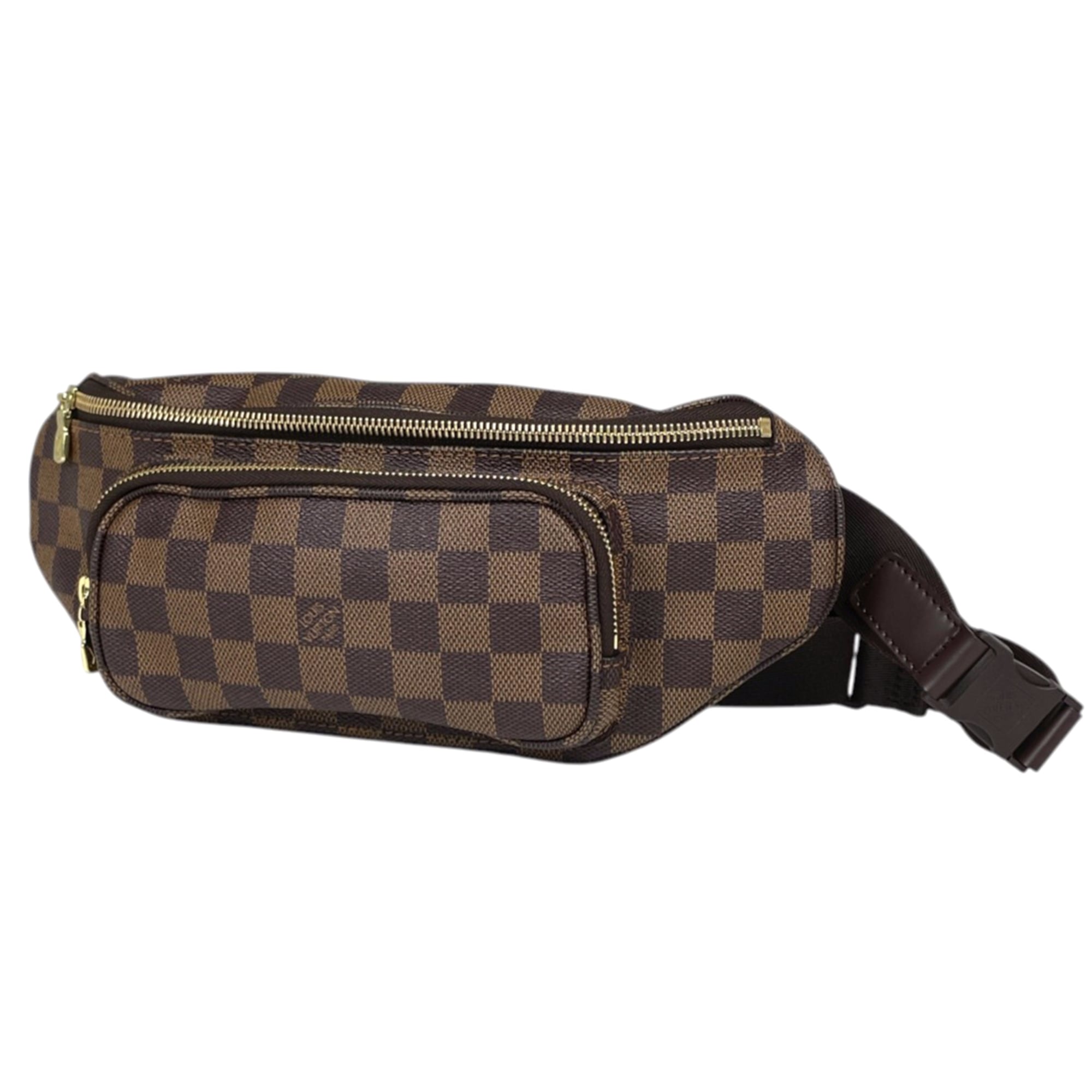 Louis Vuitton Brown Damier Canvas Fanny Pack Sling Bag (Pre-Owned)