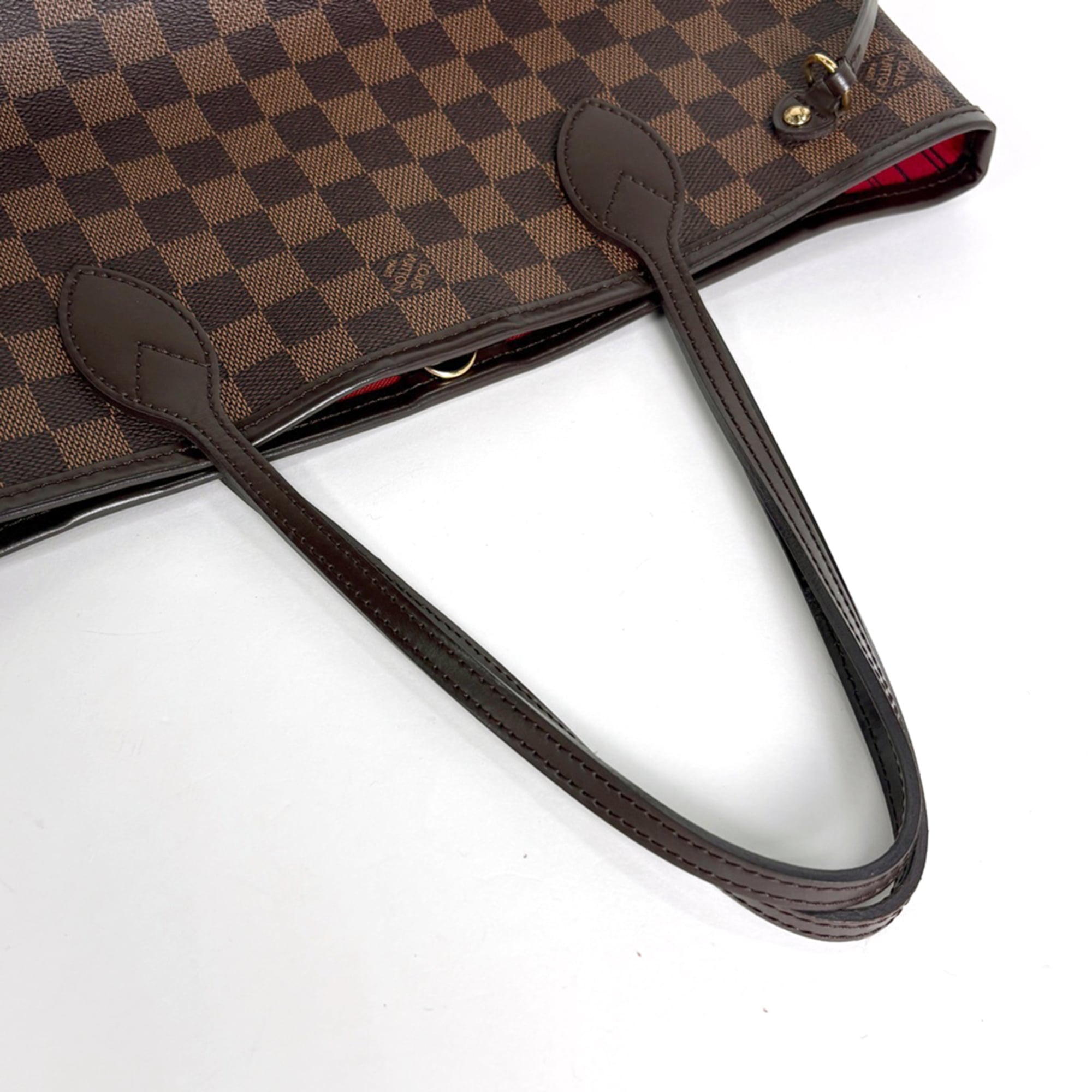 Louis Vuitton Brown Damier Canvas Damier Canvas Handbag (Pre-Owned)