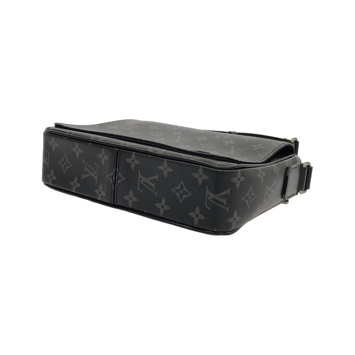 Louis Vuitton Monogram Eclipse Black Coated Canvas Shoulder Bag (Pre-Owned)