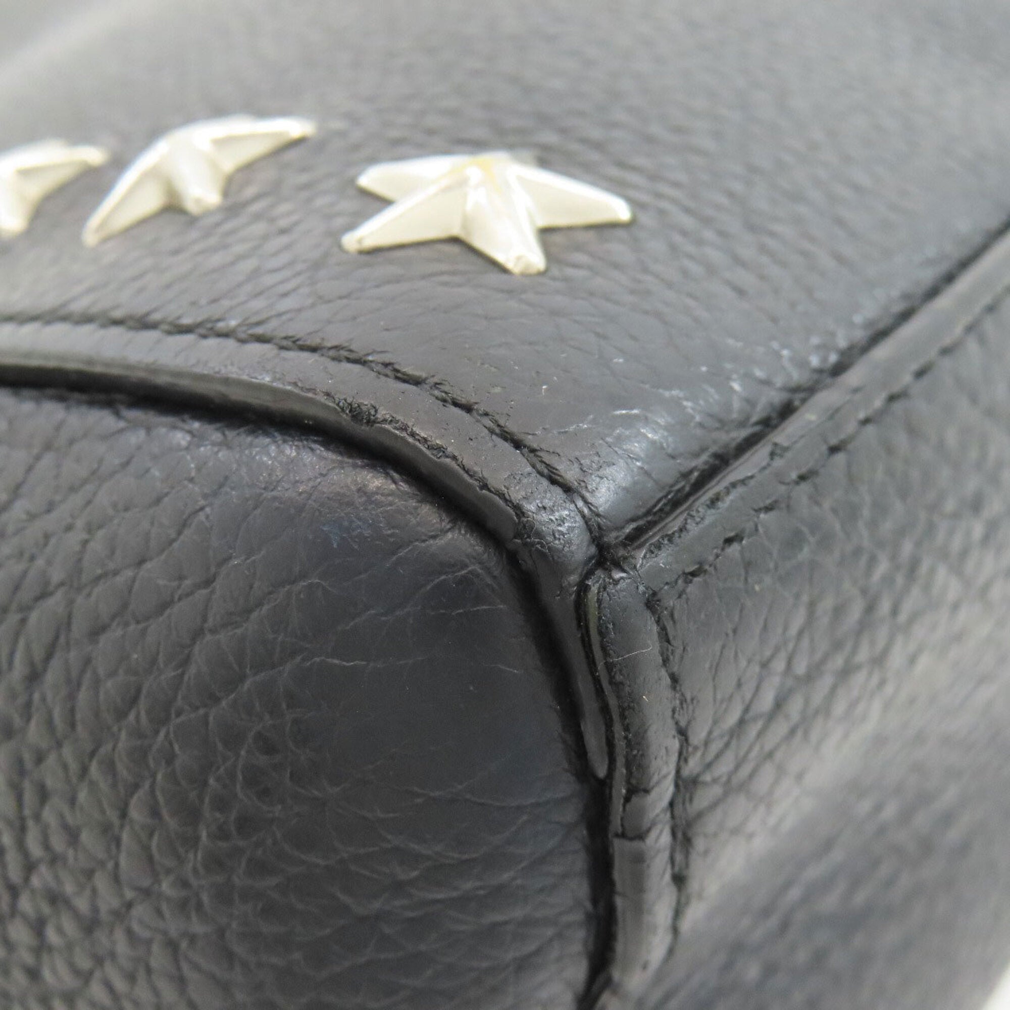 Jimmy Choo Black Leather Tote Bag (Pre-Owned)