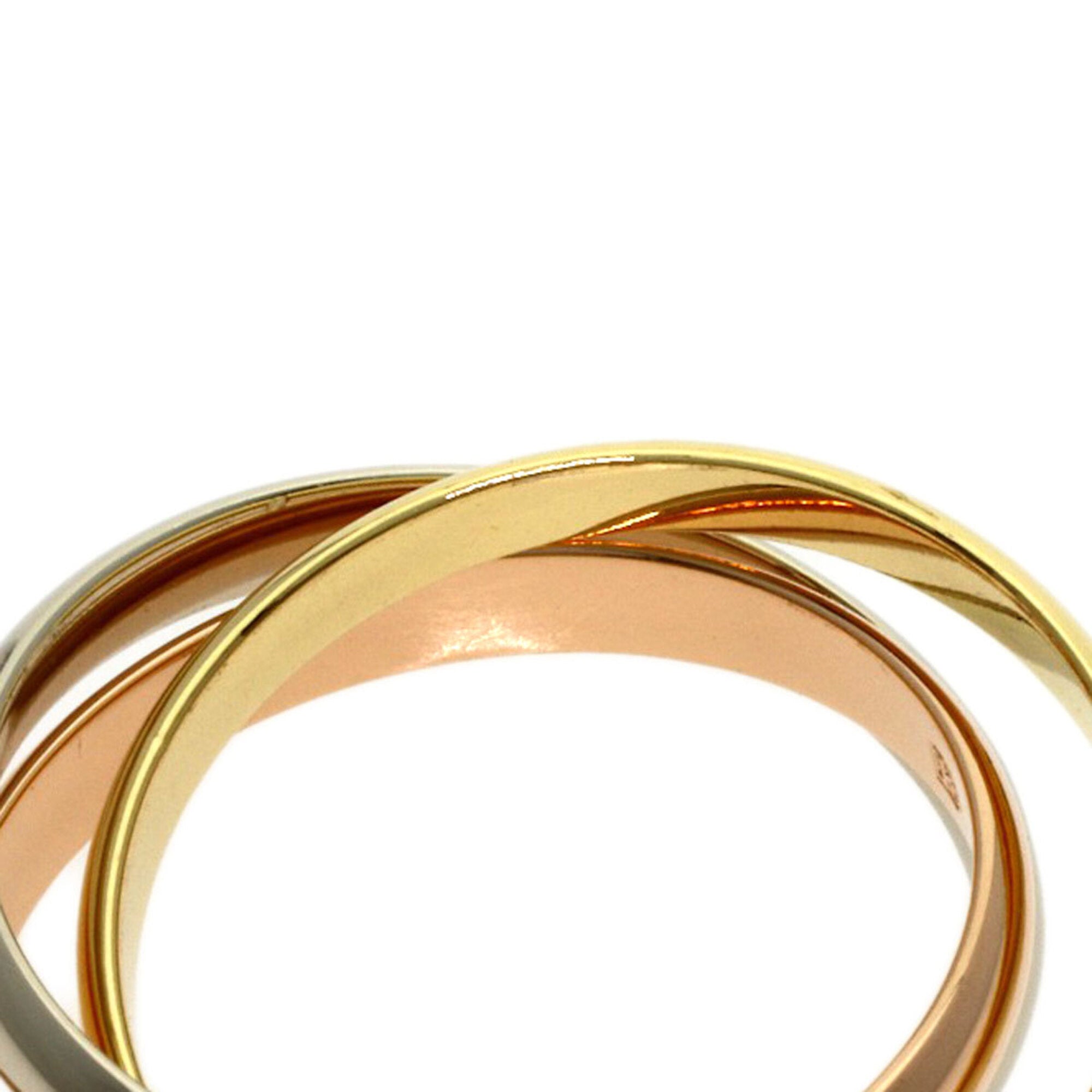 Cartier Trinity Yellow Gold (18K) Pink Gold (18K) White Gold (18K) Band Ring (Pre-Owned)