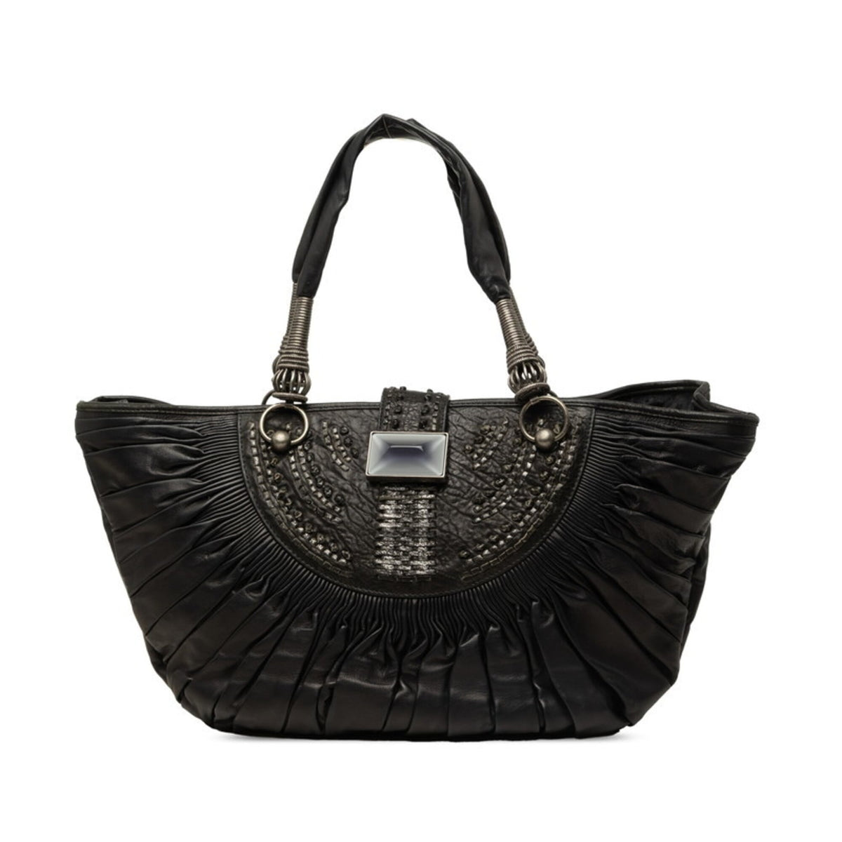 Christian Dior Black Leather Handbag (Pre-Owned)