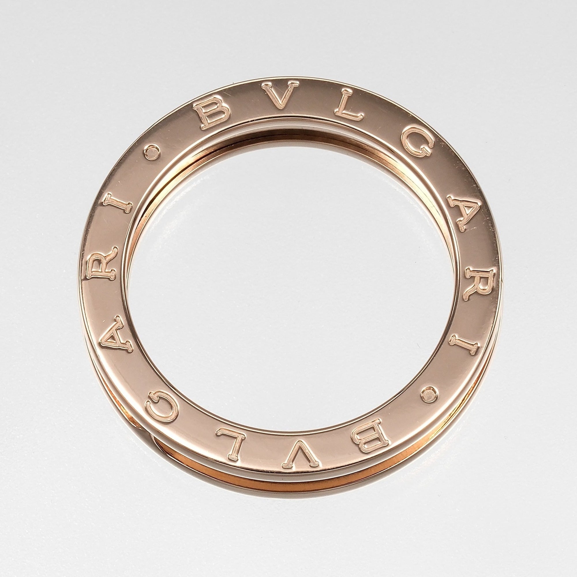 Bvlgari B.Zero1 Pink Gold (18K) Band Ring (Pre-Owned)