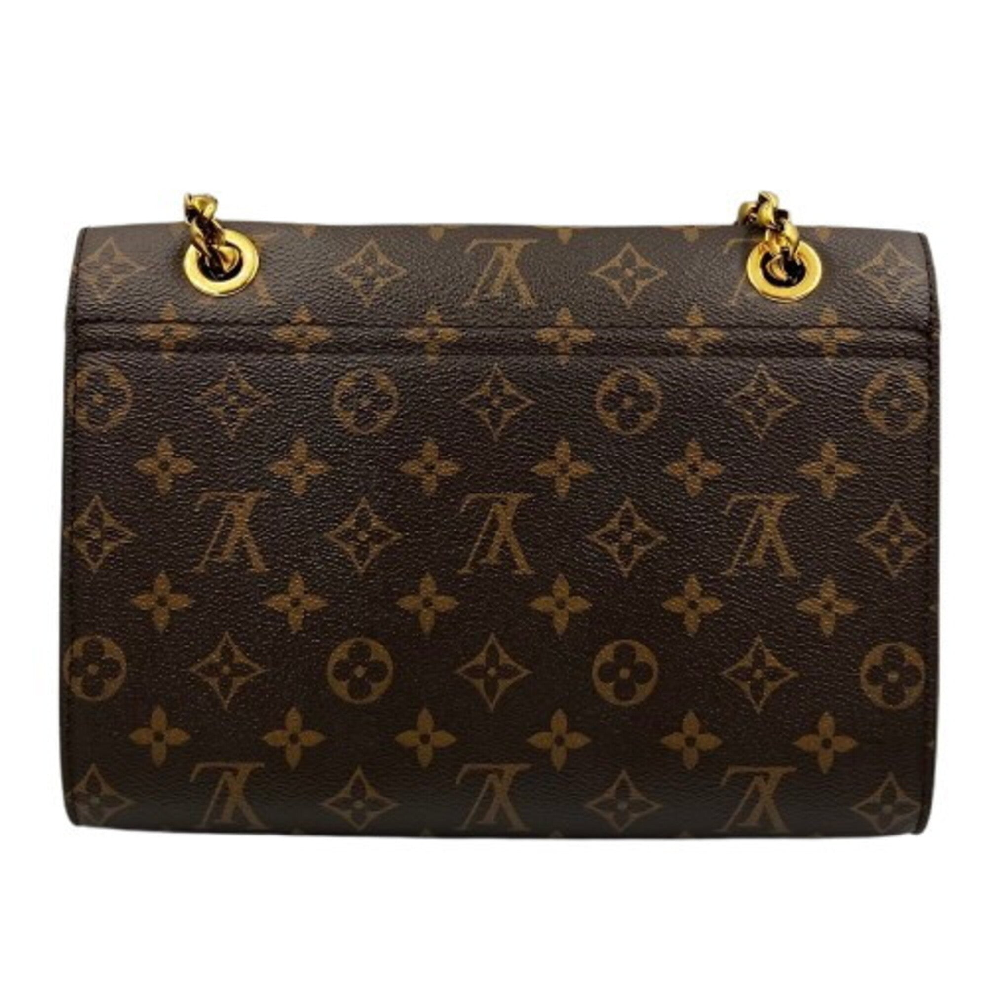 Louis Vuitton Monogram Black Brown Pvc Shoulder Bag (Pre-Owned)