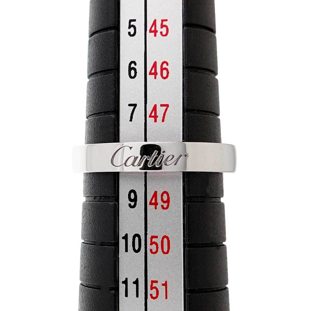 Cartier Platinum 950 Band Ring (Pre-Owned)