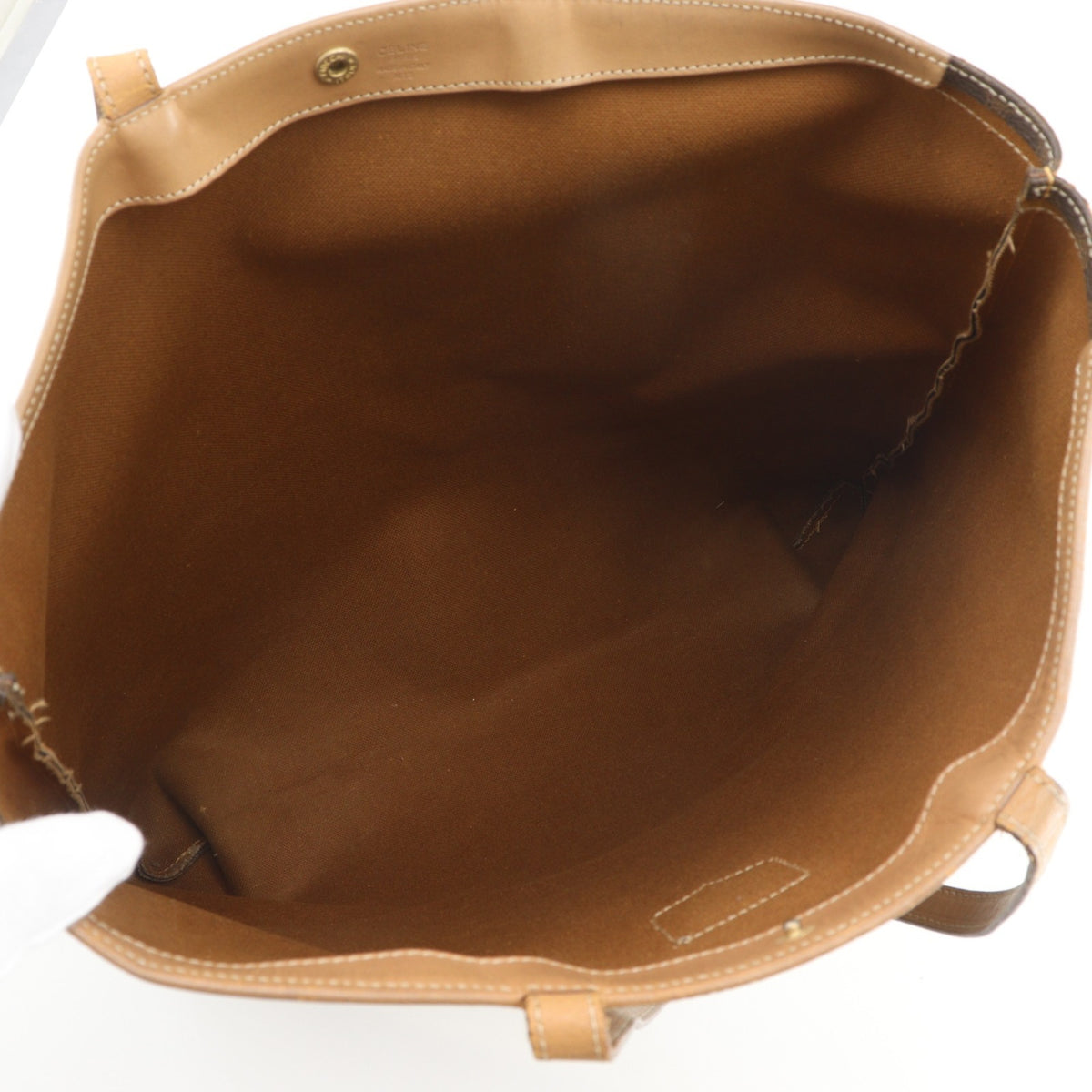 Celine Brown Pvc Tote Bag (Pre-Owned)
