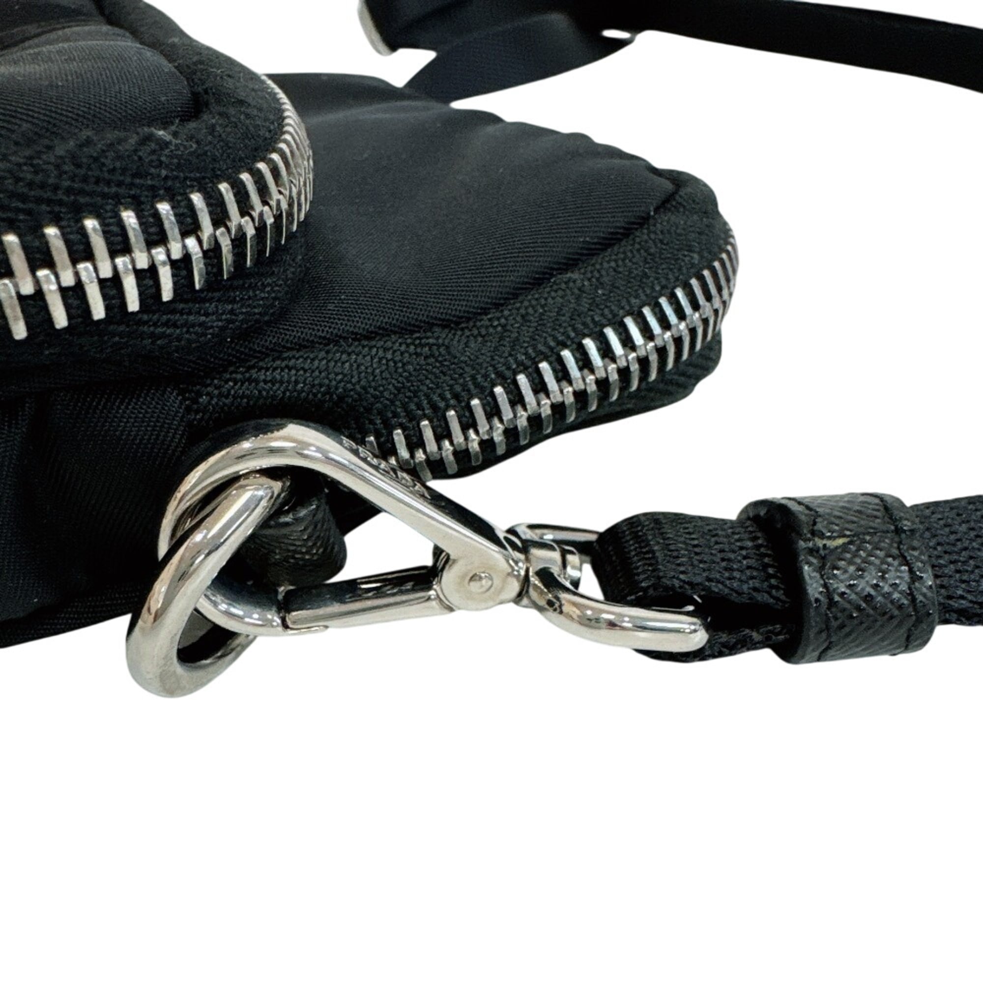 Prada Black Nylon Shoulder Bag (Pre-Owned)