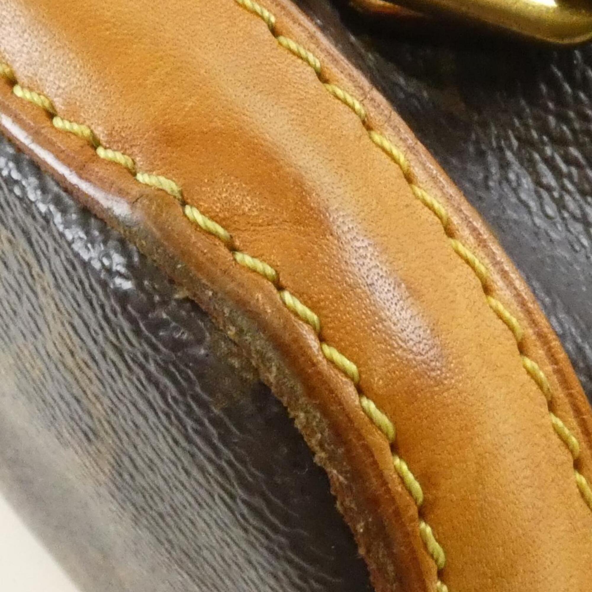 Louis Vuitton Monogram Marron Coated Canvas Backpack (Pre-Owned)