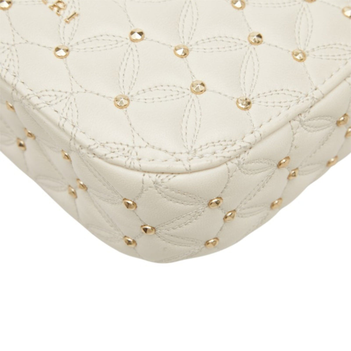 Bvlgari Ivory Leather Shoulder Bag (Pre-Owned)