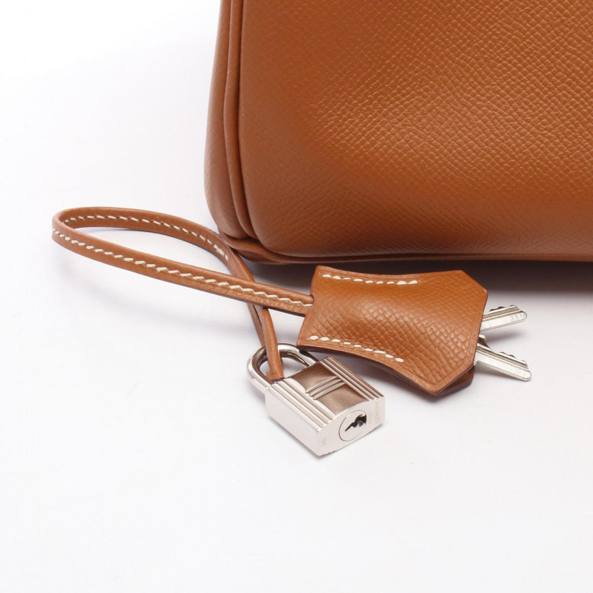 Hermes Brown Epsom Leather Handbag (Pre-Owned)