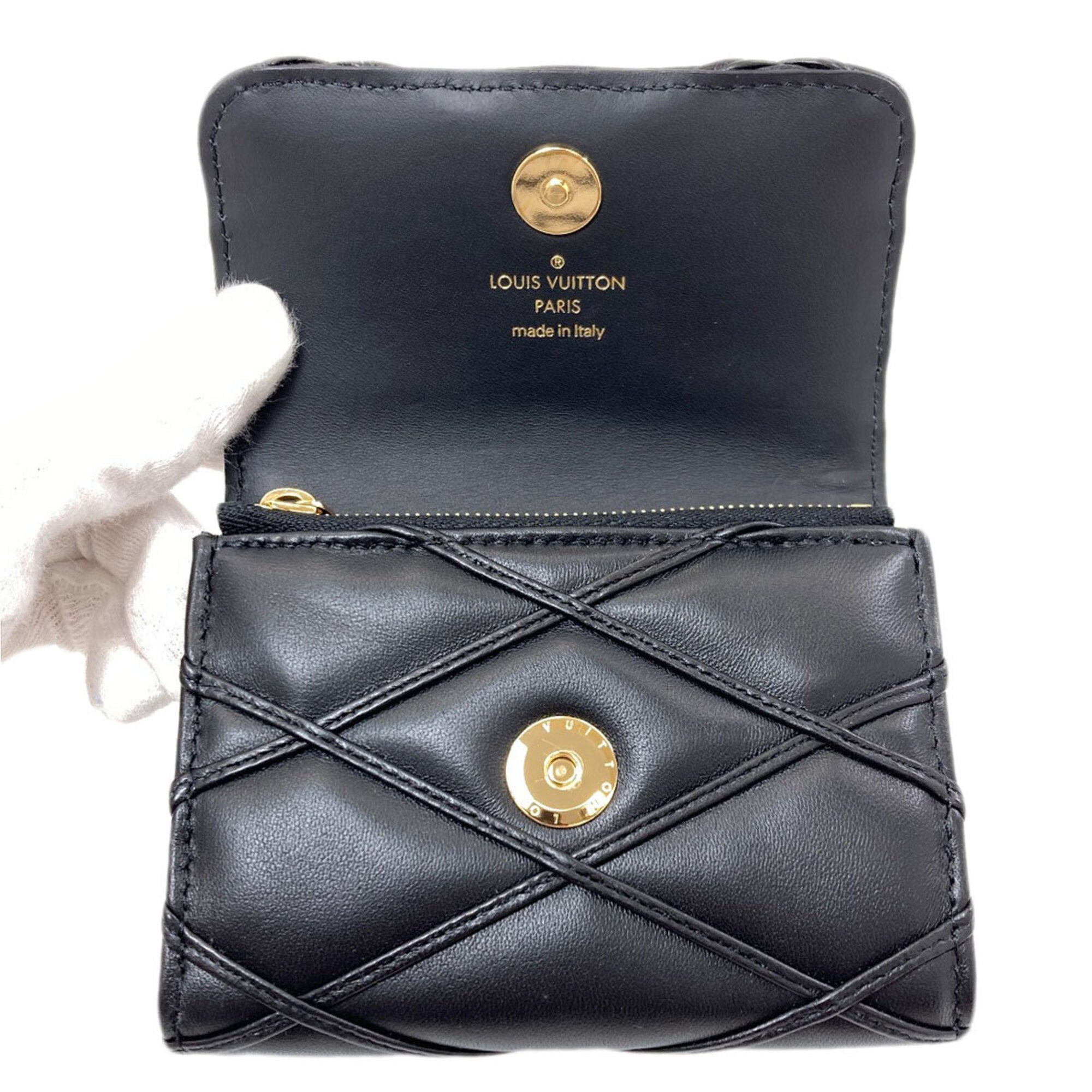 Louis Vuitton Leather Coin Purse/Coin Case (Pre-Owned)