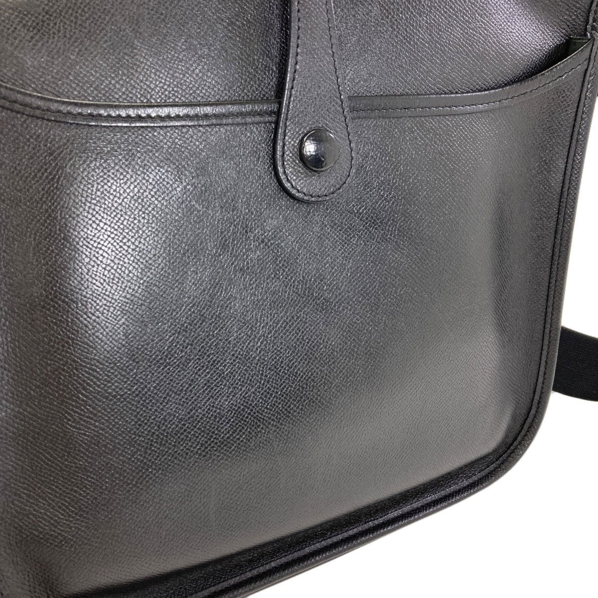 Hermes Black Epsom Leather Shoulder Bag (Pre-Owned)
