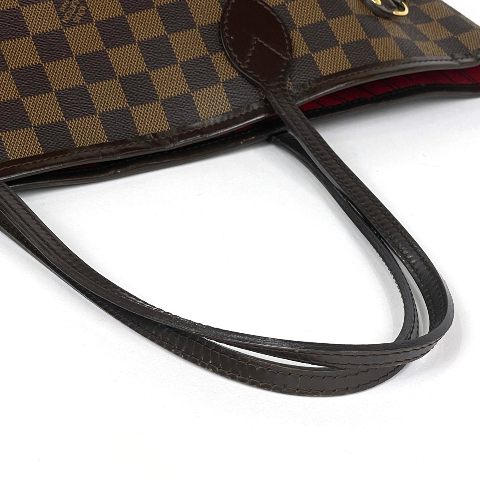 Louis Vuitton Brown Damier Canvas Tote Bag (Pre-Owned)
