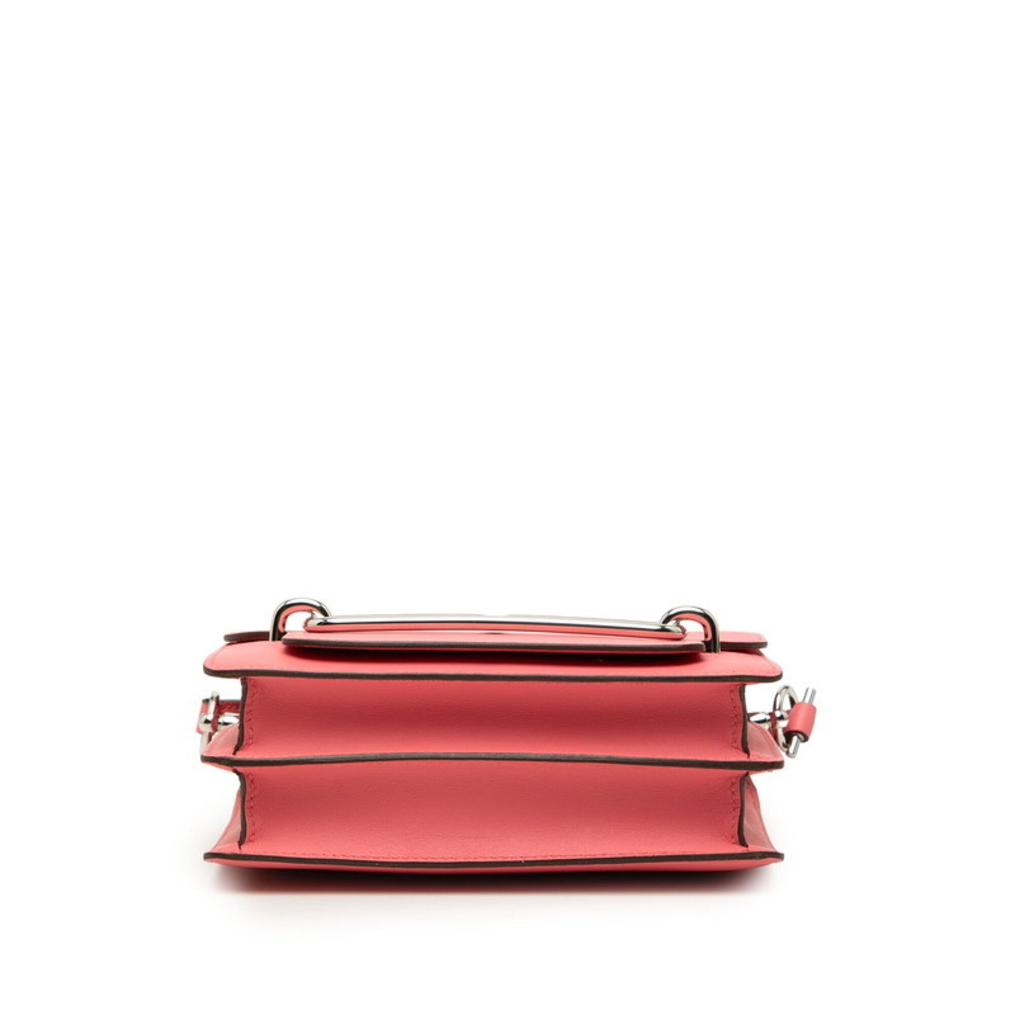 Hermes Pink Rose Azalee Swift Leather Shoulder Bag (Pre-Owned)