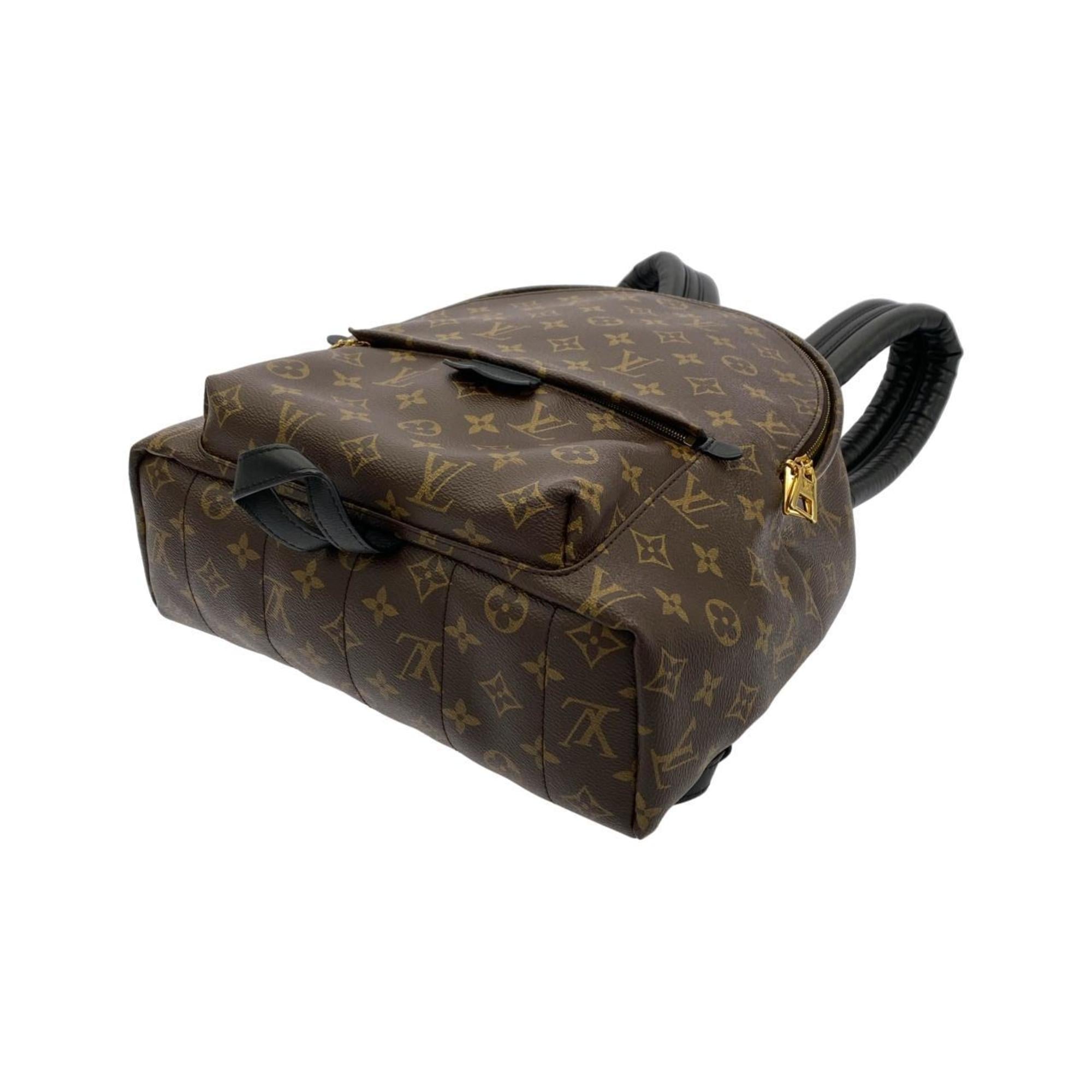 Louis Vuitton Brown Coated Canvas Backpack (Pre-Owned)