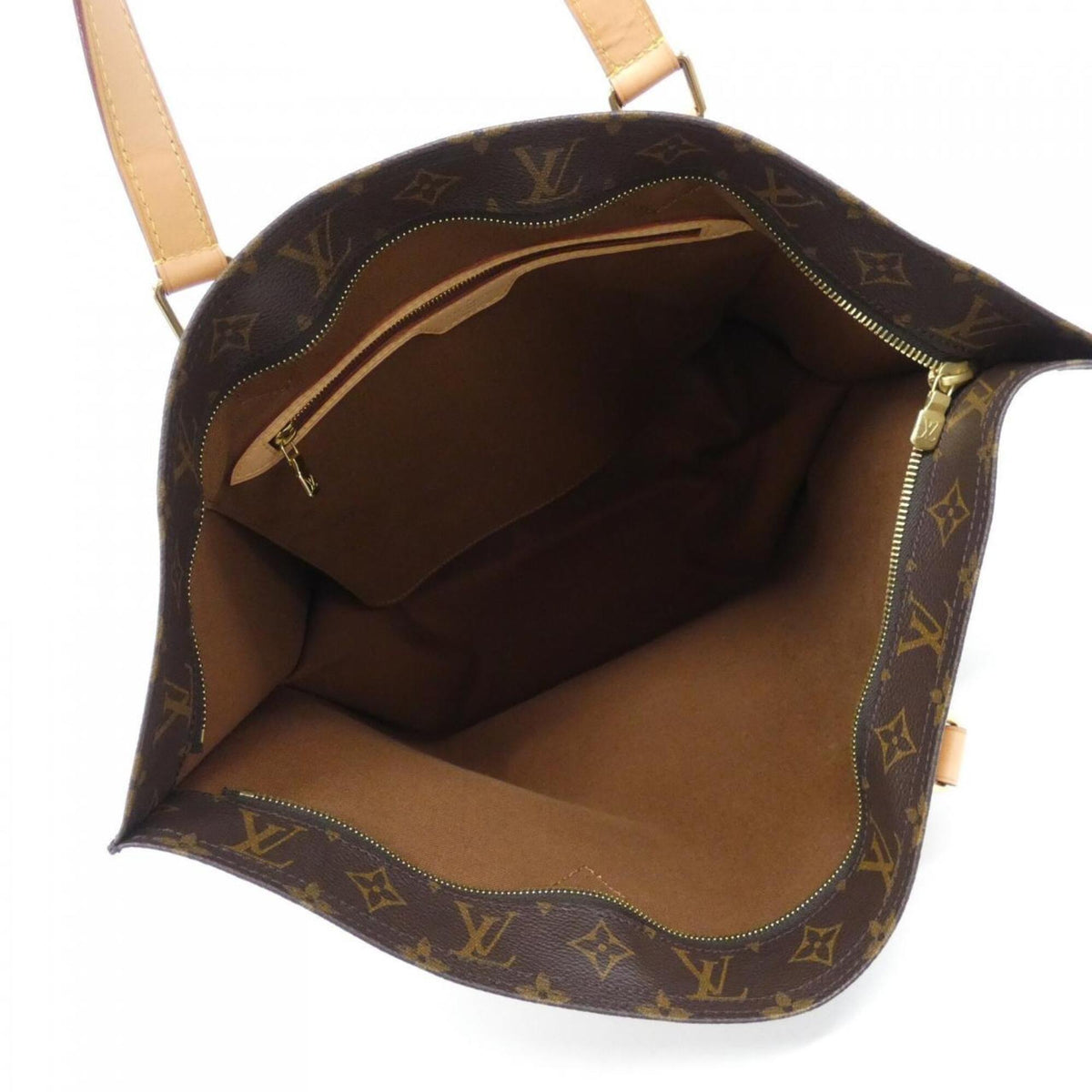 Louis Vuitton Brown Coated Canvas Handbag (Pre-Owned)