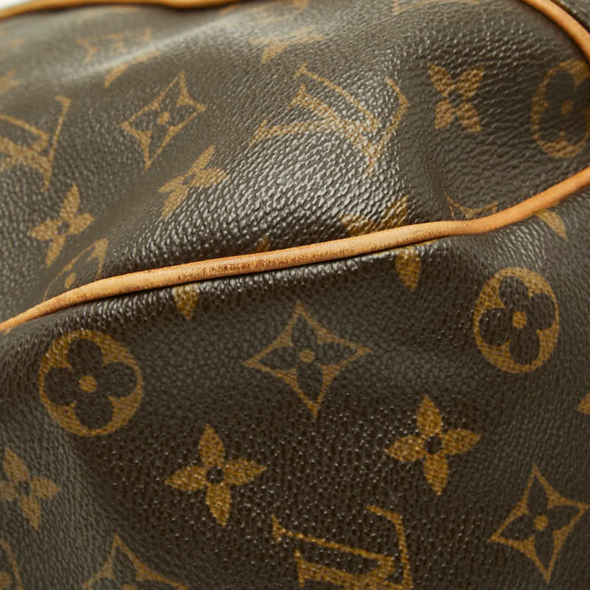 Louis Vuitton Monogram Brown Pvc Leather Handbag Shoulder Bag (Pre-Owned)