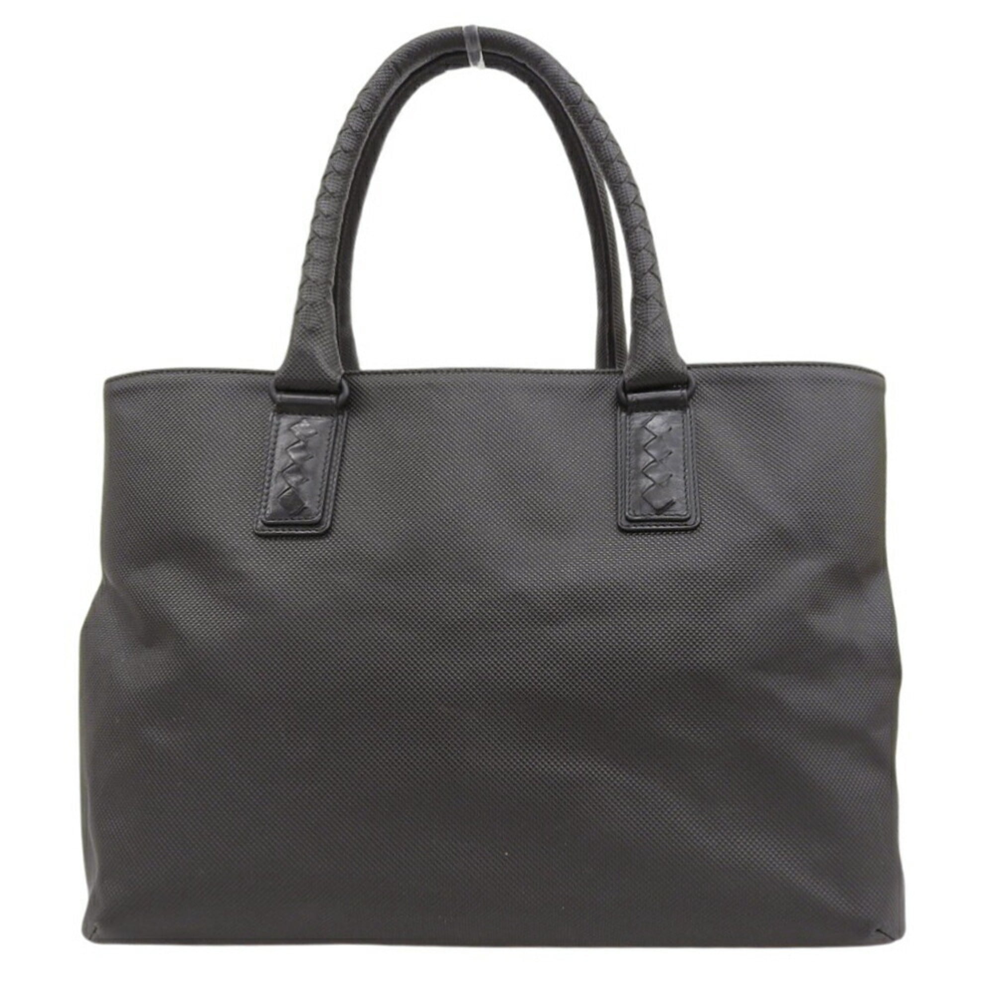 Bottega Veneta Dark Brown Pvc Leather Tote Bag (Pre-Owned)
