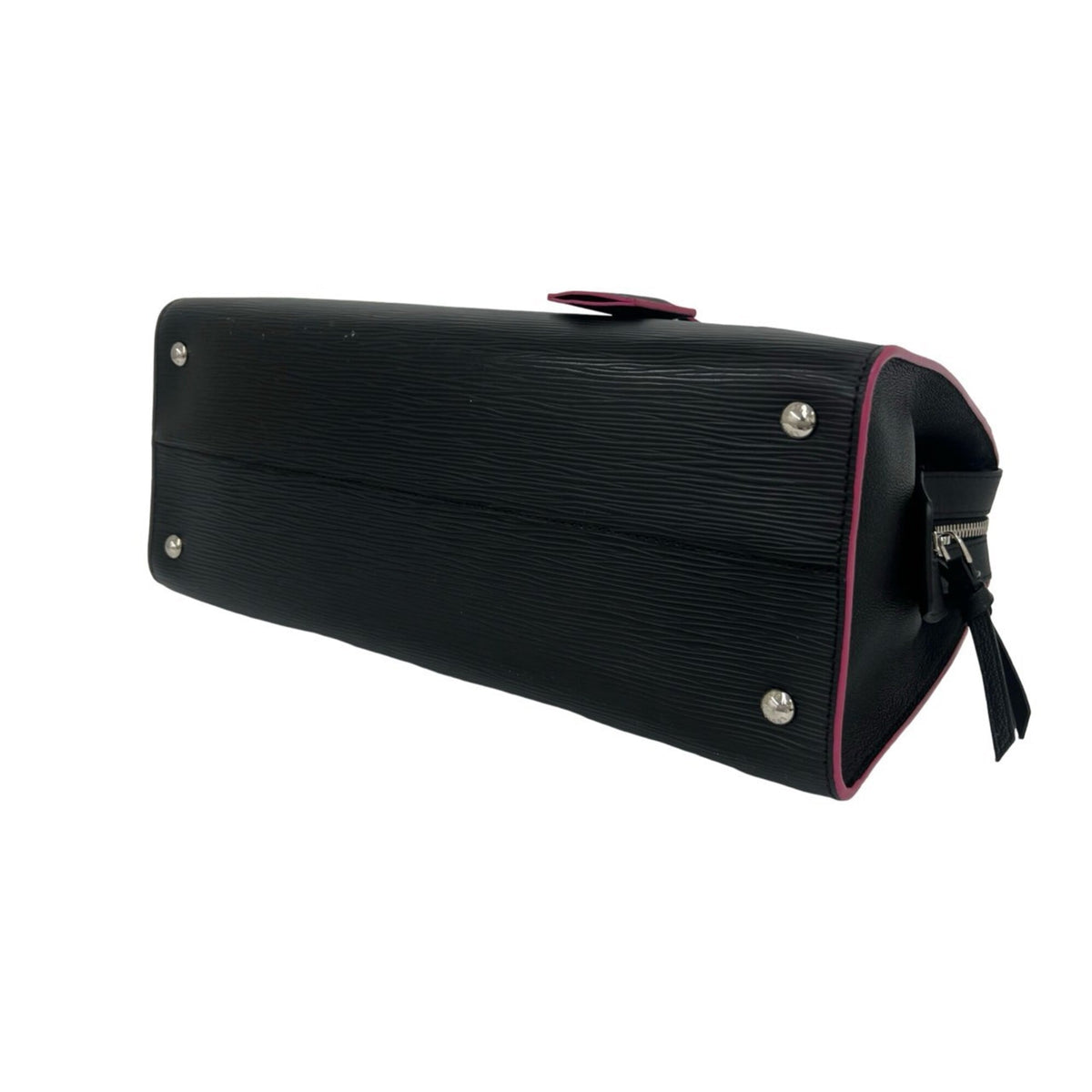 Louis Vuitton Black Pink Leather Handbag Shoulder Bag (Pre-Owned)