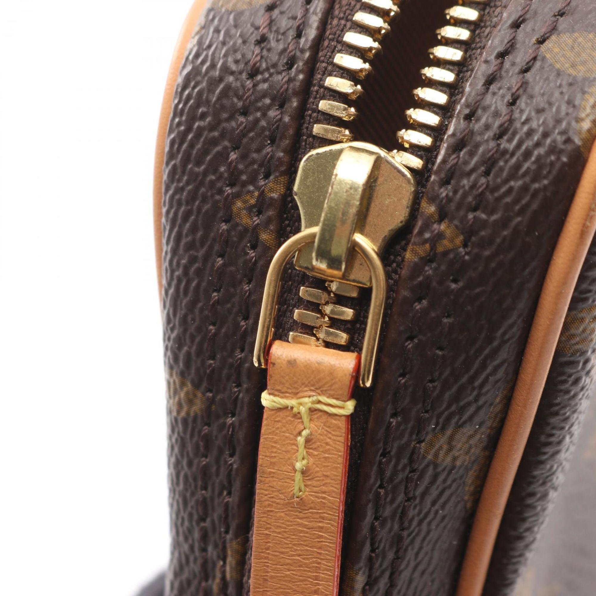 Louis Vuitton Brown Monogram Multi-Color Coated Canvas Leather Handbag Shoulder Bag (Pre-Owned)