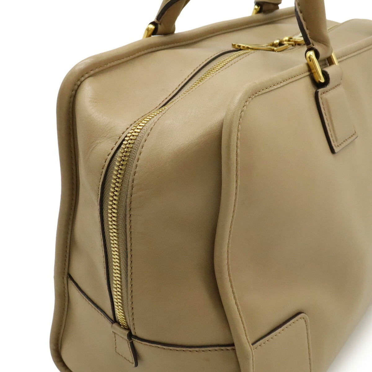 Loewe Beige Leather Handbag (Pre-Owned)